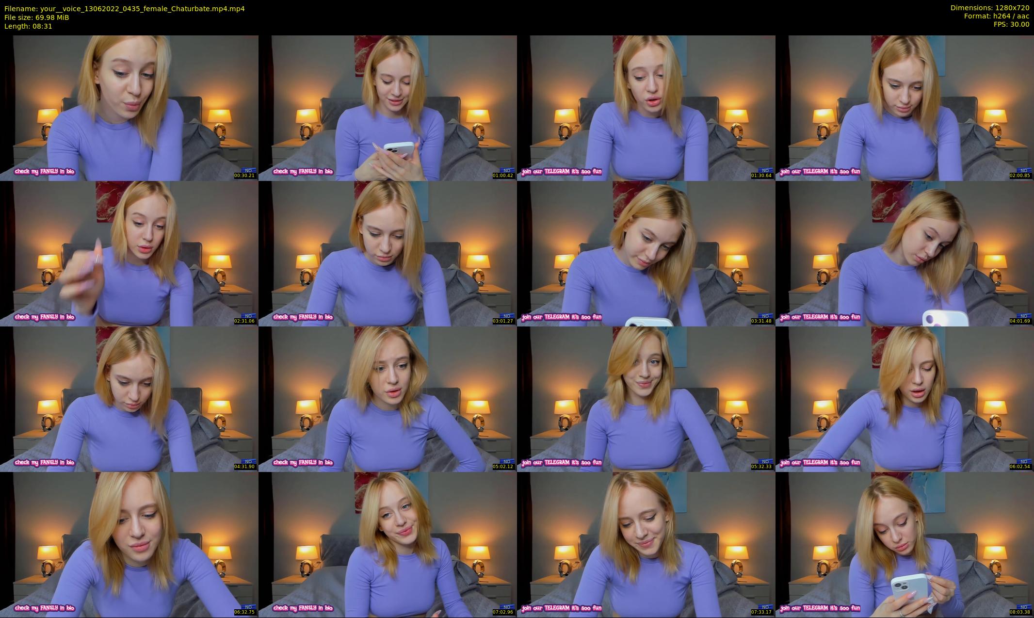 your__voice — 9 minute Chaturbate female cam show recording, 720p, Jun 13, 2022