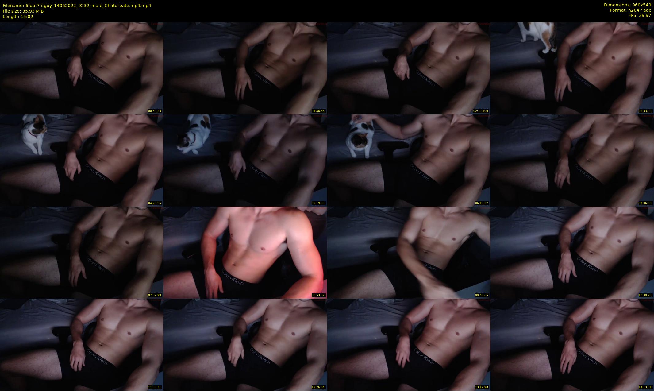 6foot7fitguy — 16 minute Chaturbate male cam show recording, 480p, Jun 14, 2022