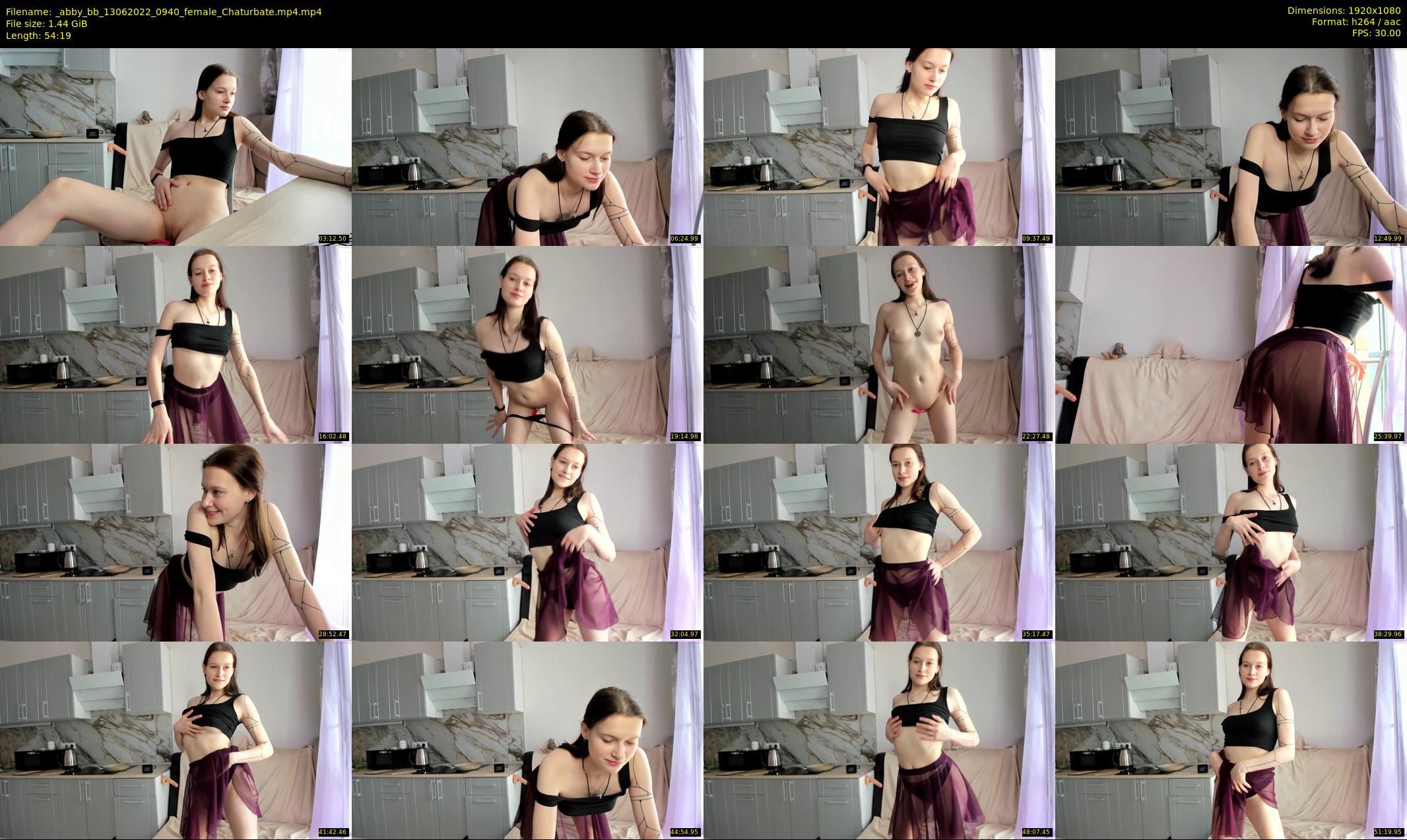 _abby_bb — 55 minute Chaturbate female cam show recording, 1080p, Jun 13, 2022