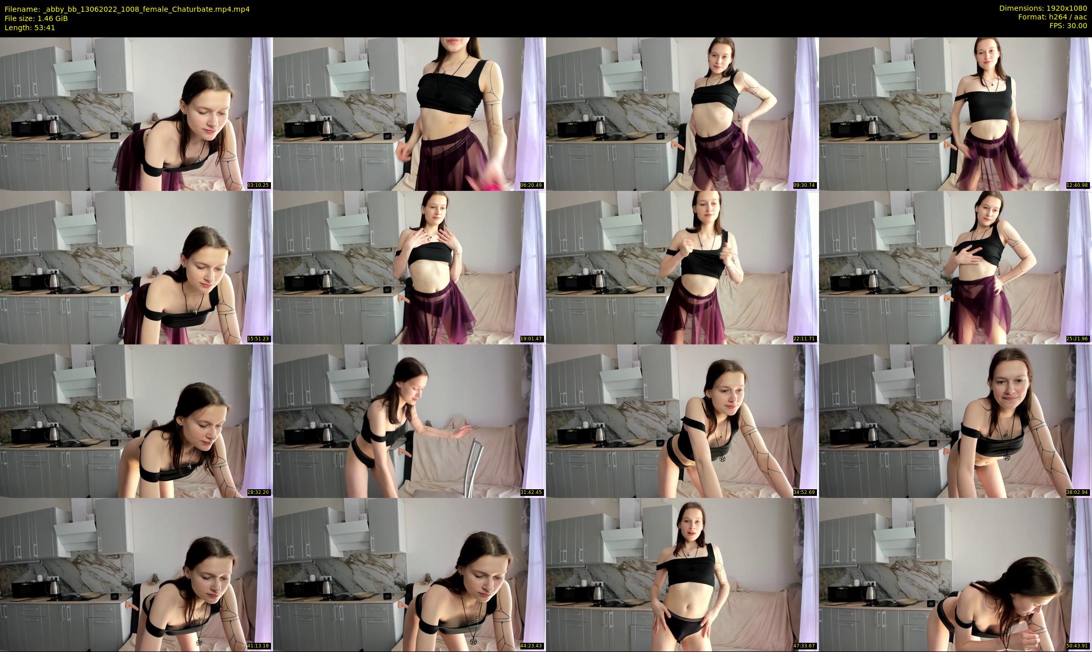 _abby_bb — 54 minute Chaturbate female cam show recording, 1080p, Jun 13, 2022