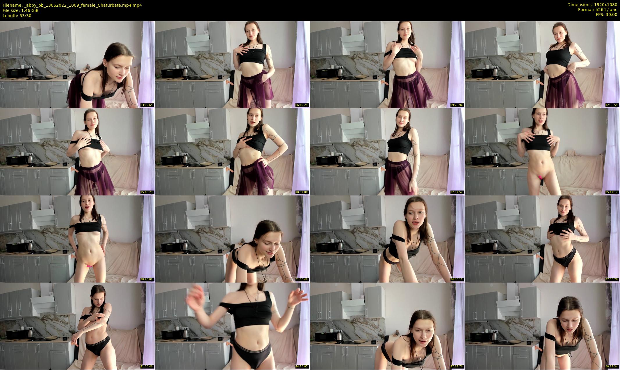 _abby_bb — 54 minute Chaturbate female cam show recording, 1080p, Jun 13, 2022