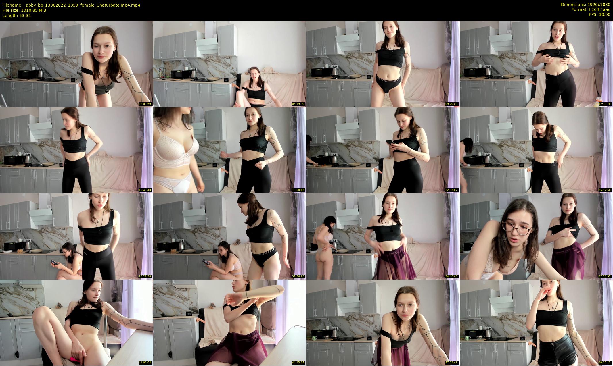 _abby_bb — 54 minute Chaturbate female cam show recording, 1080p, Jun 13, 2022