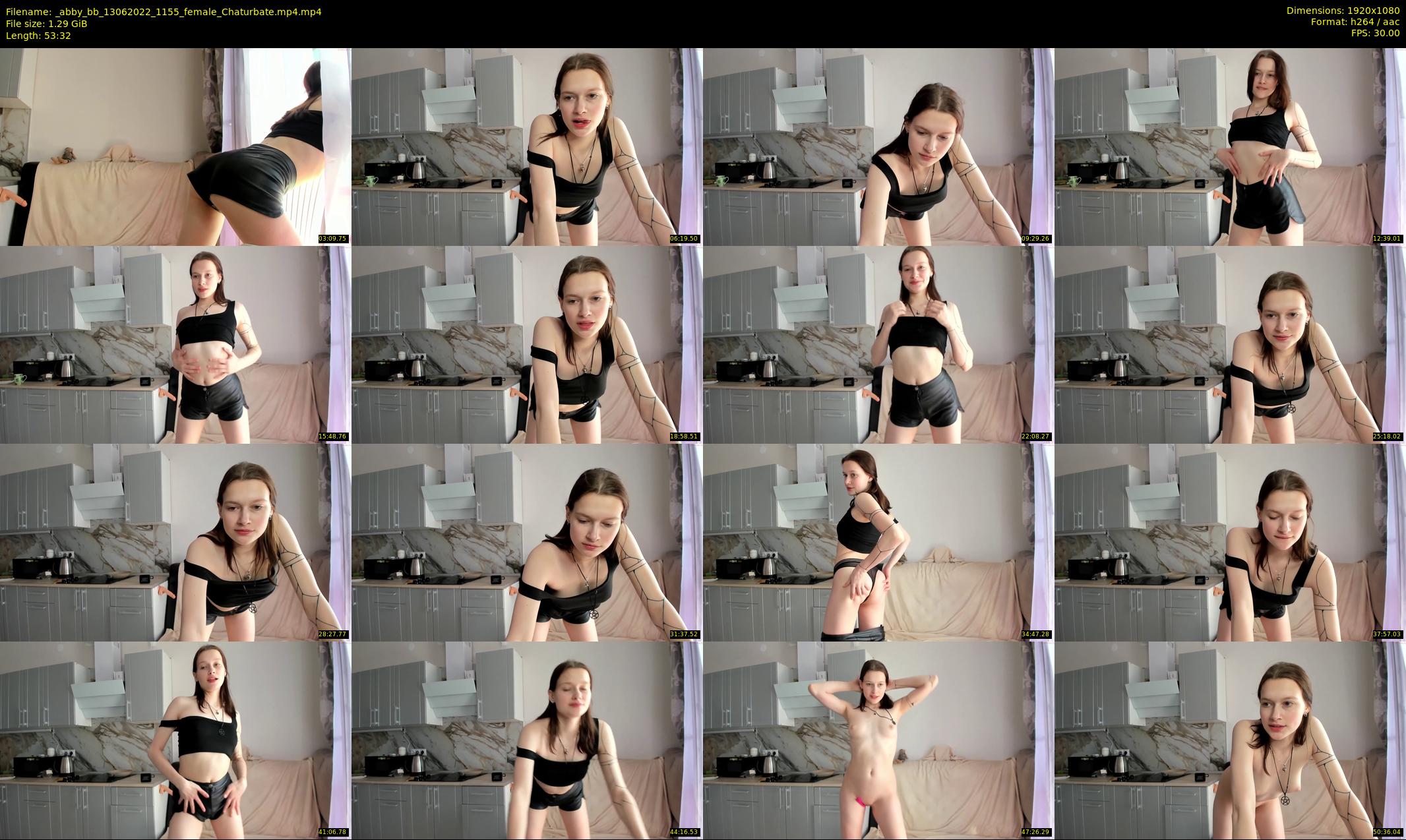 _abby_bb — 54 minute Chaturbate female cam show recording, 1080p, Jun 13, 2022