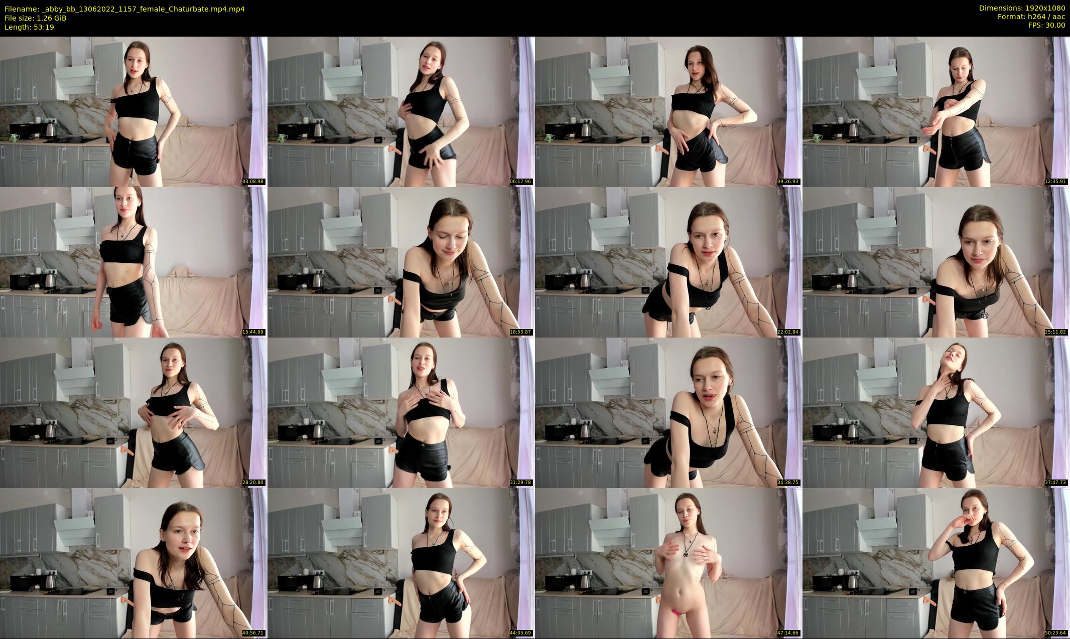 _abby_bb — 54 minute Chaturbate female cam show recording, 1080p, Jun 13, 2022