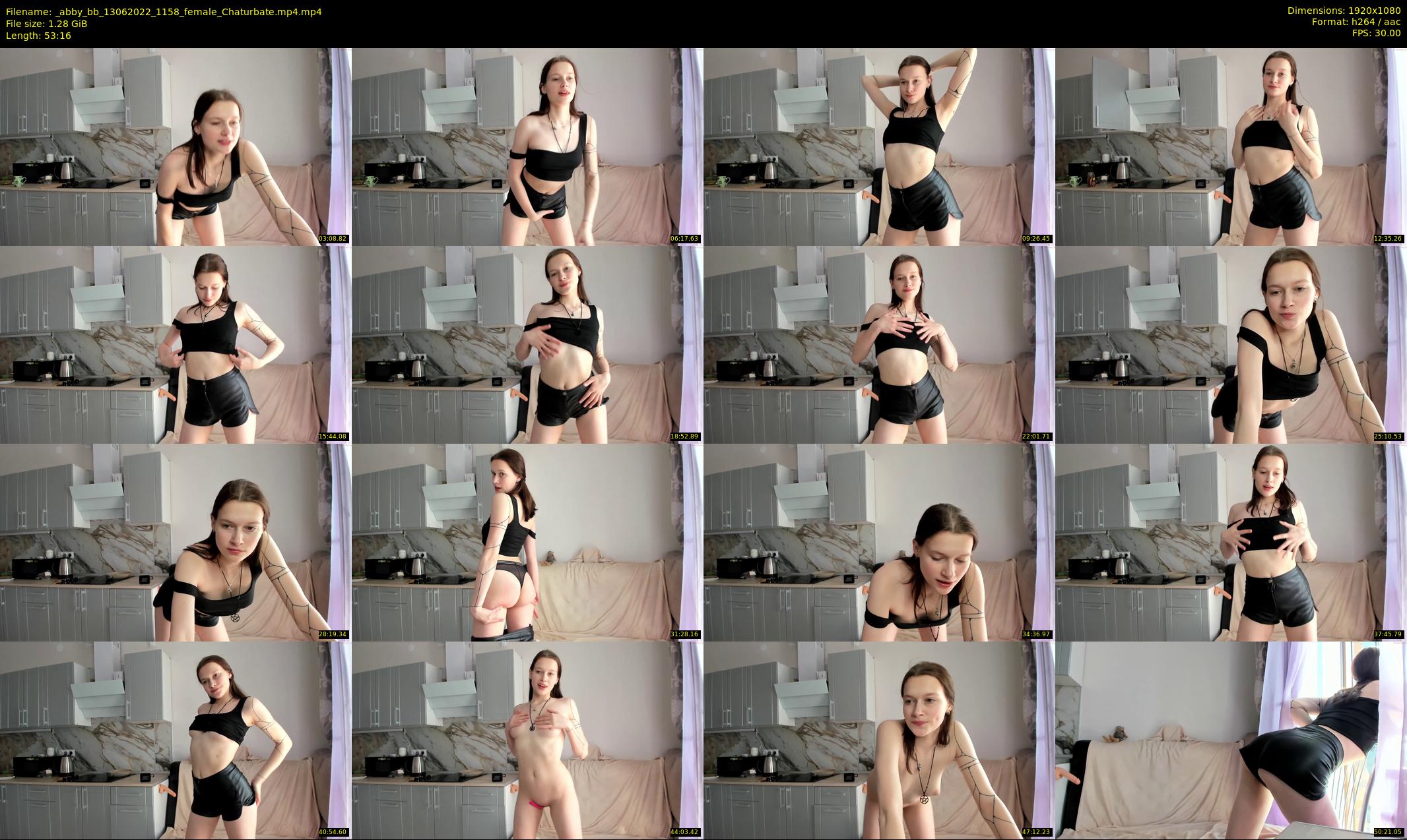 _abby_bb — 54 minute Chaturbate female cam show recording, 1080p, Jun 13, 2022