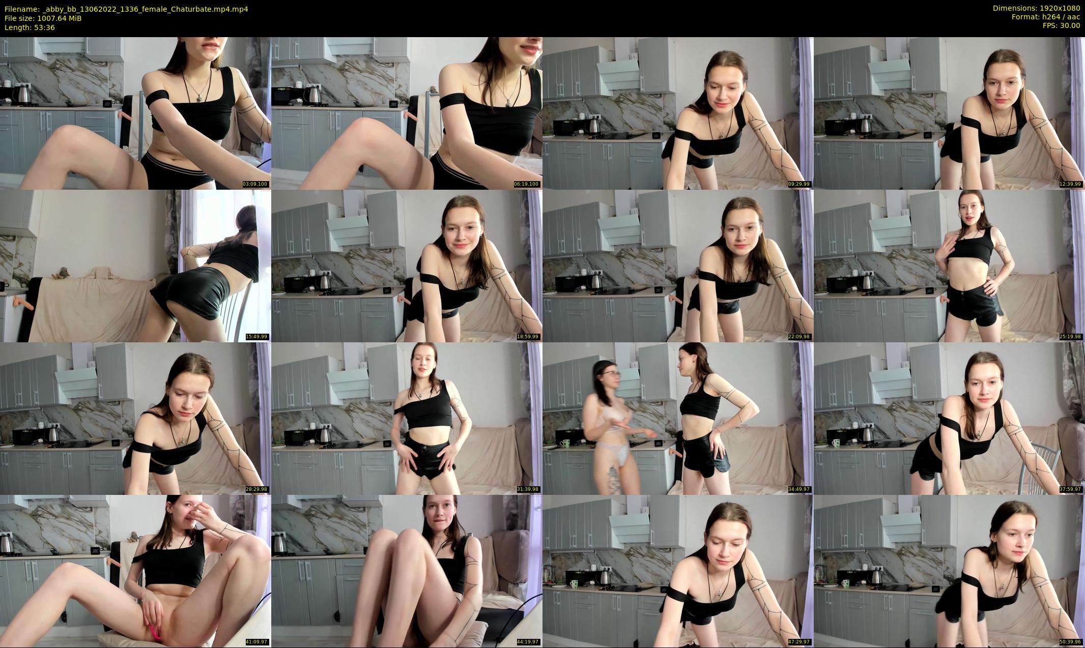 _abby_bb — 54 minute Chaturbate female cam show recording, 1080p, Jun 13, 2022