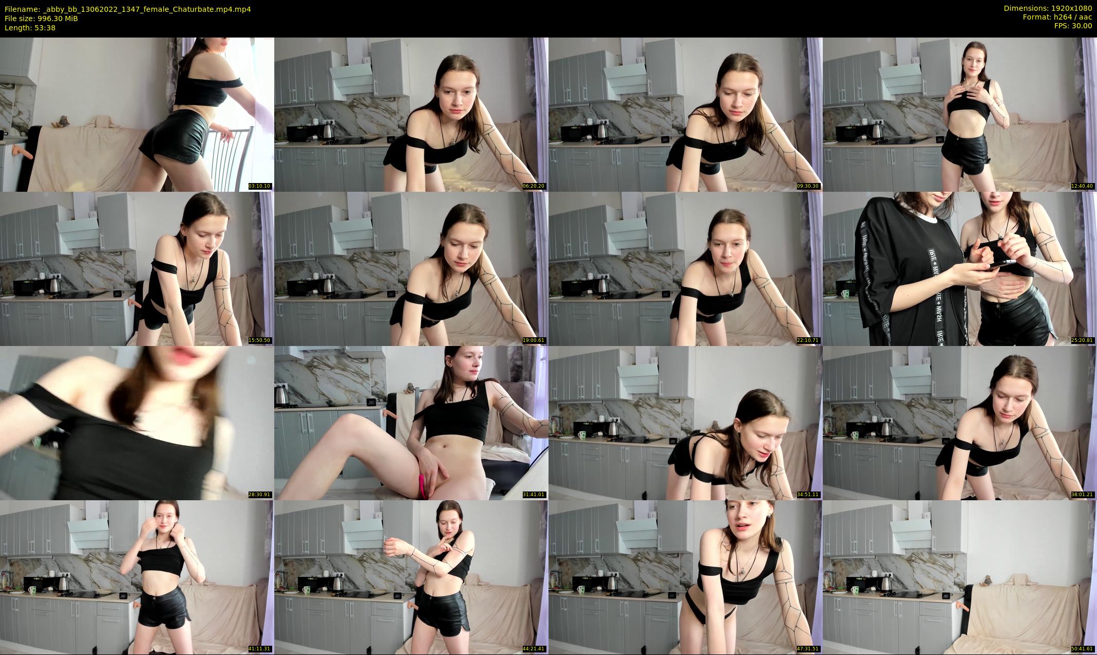 _abby_bb — 54 minute Chaturbate female cam show recording, 1080p, Jun 13, 2022