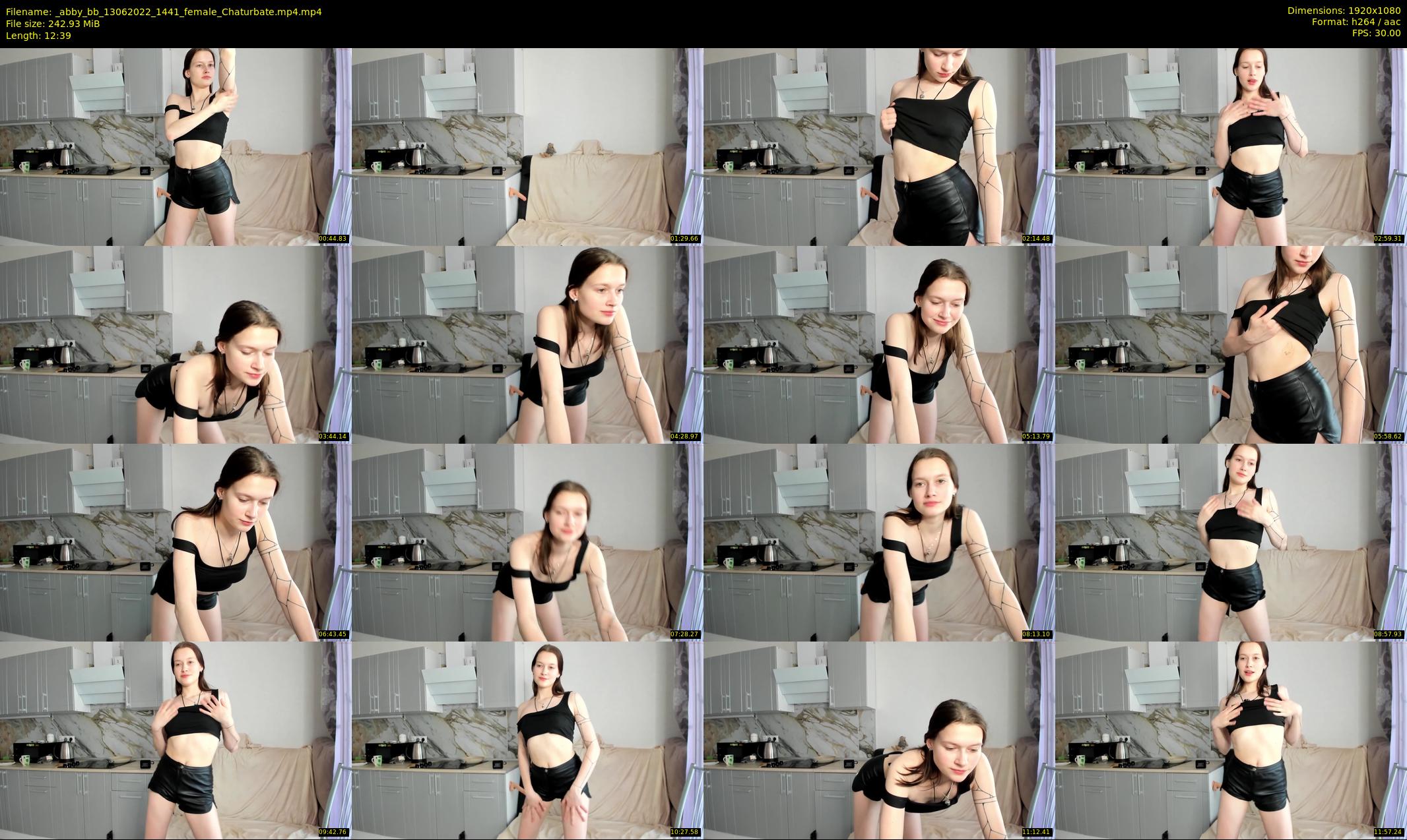 _abby_bb — 13 minute Chaturbate female cam show recording, 1080p, Jun 13, 2022