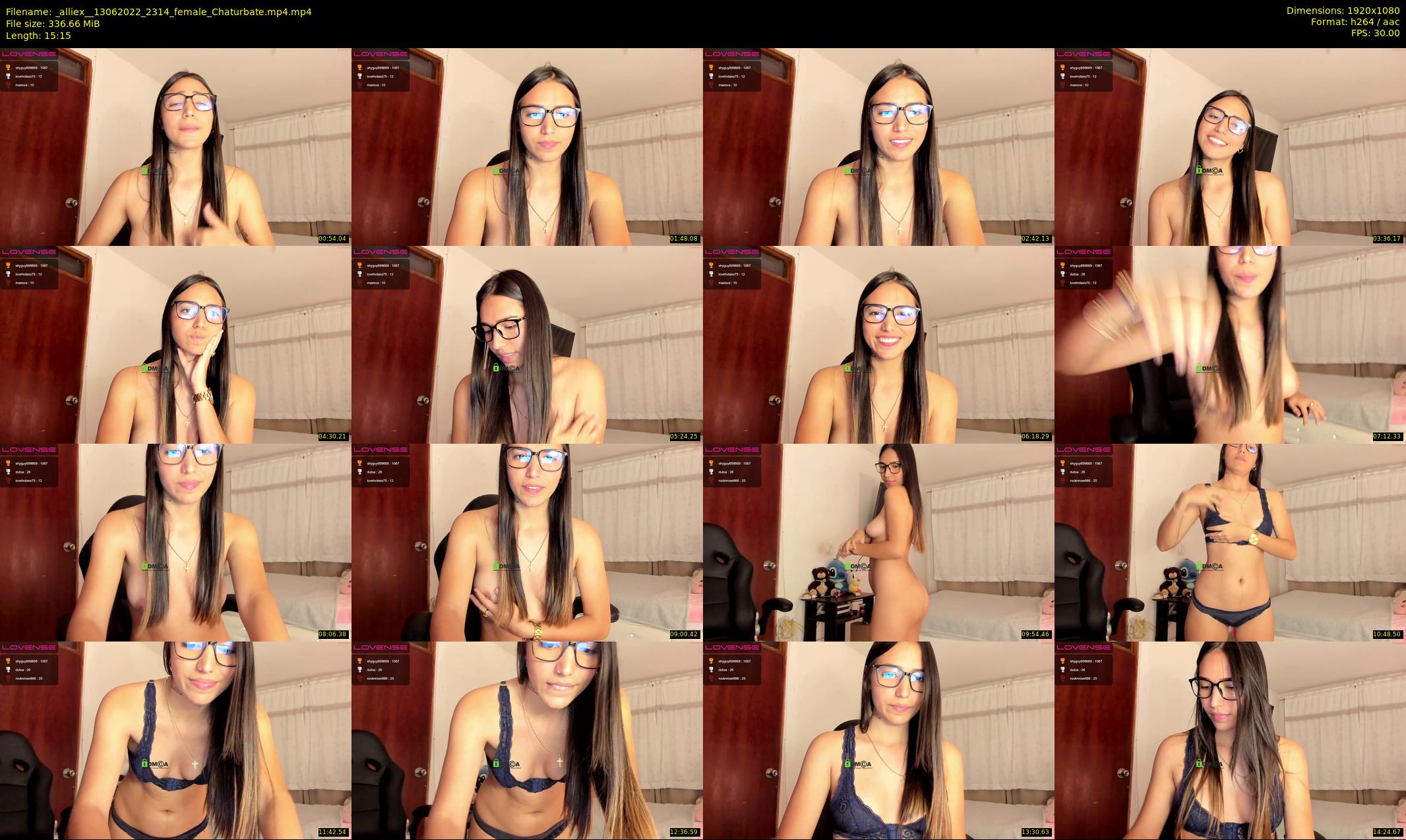 _alliex_ — 16 minute Chaturbate female cam show recording, 1080p, Jun 13, 2022