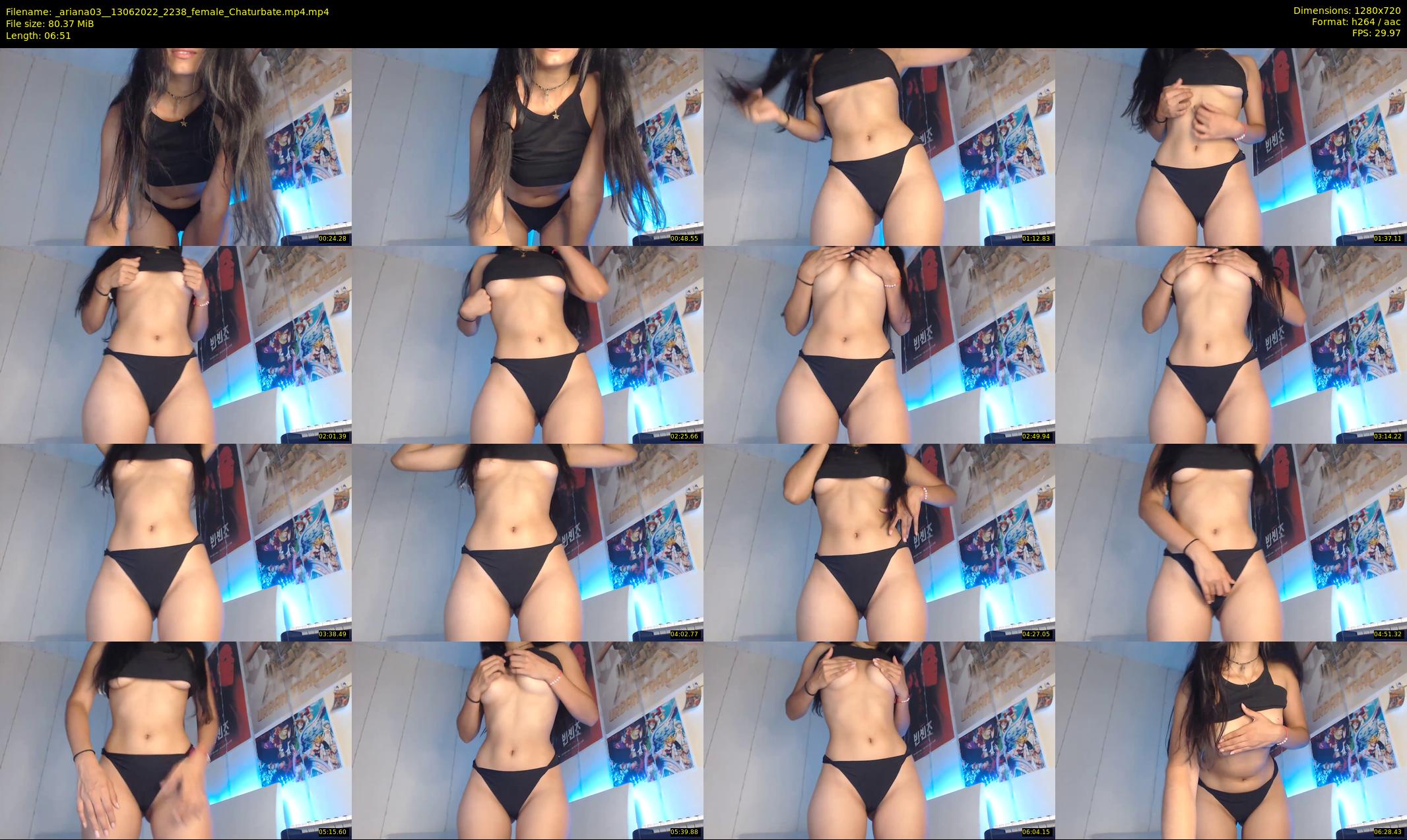 _ariana03_ — 7 minute Chaturbate female cam show recording, 720p, Jun 13, 2022