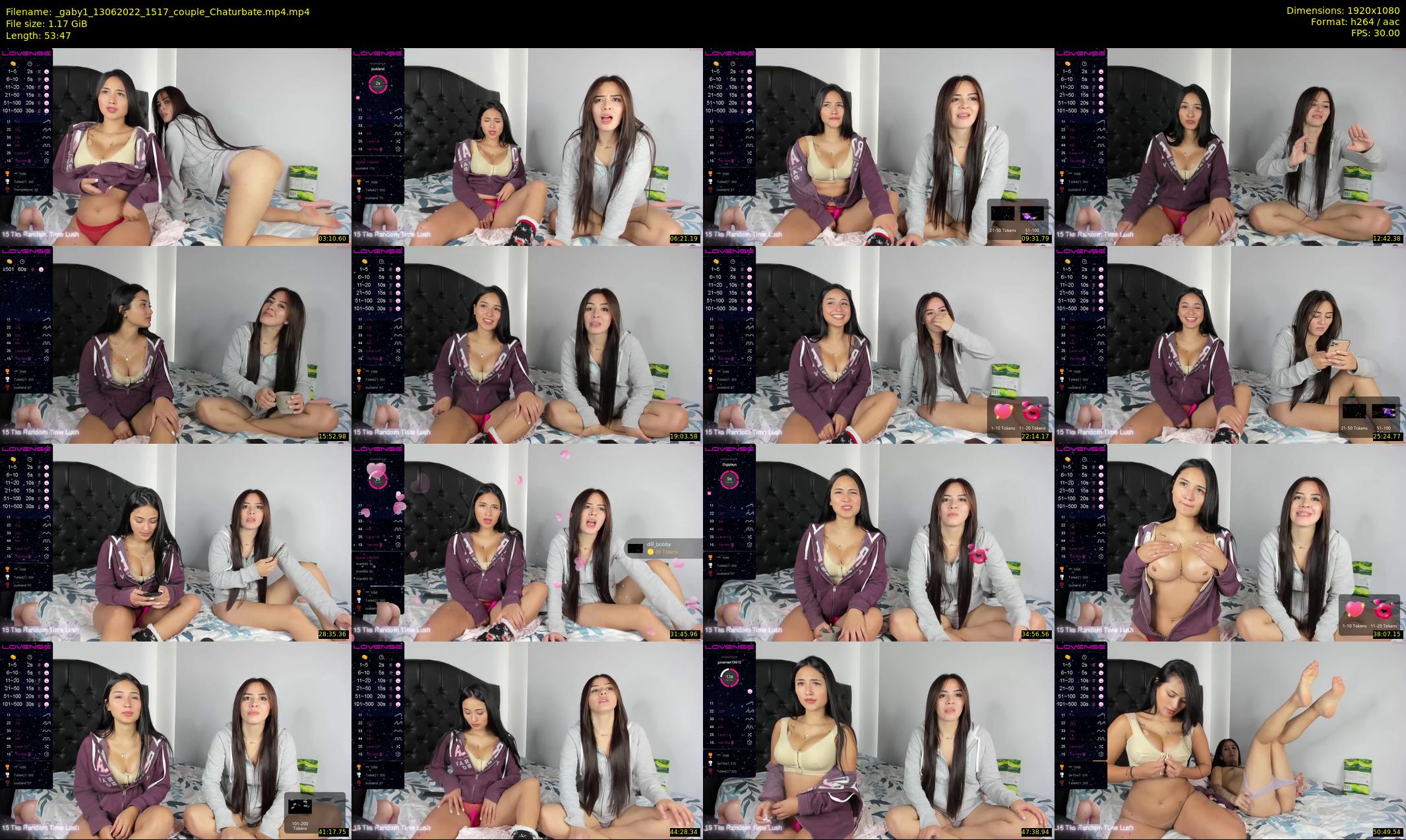 _gaby1 — 54 minute Chaturbate female cam show recording, 1080p, Jun 13, 2022