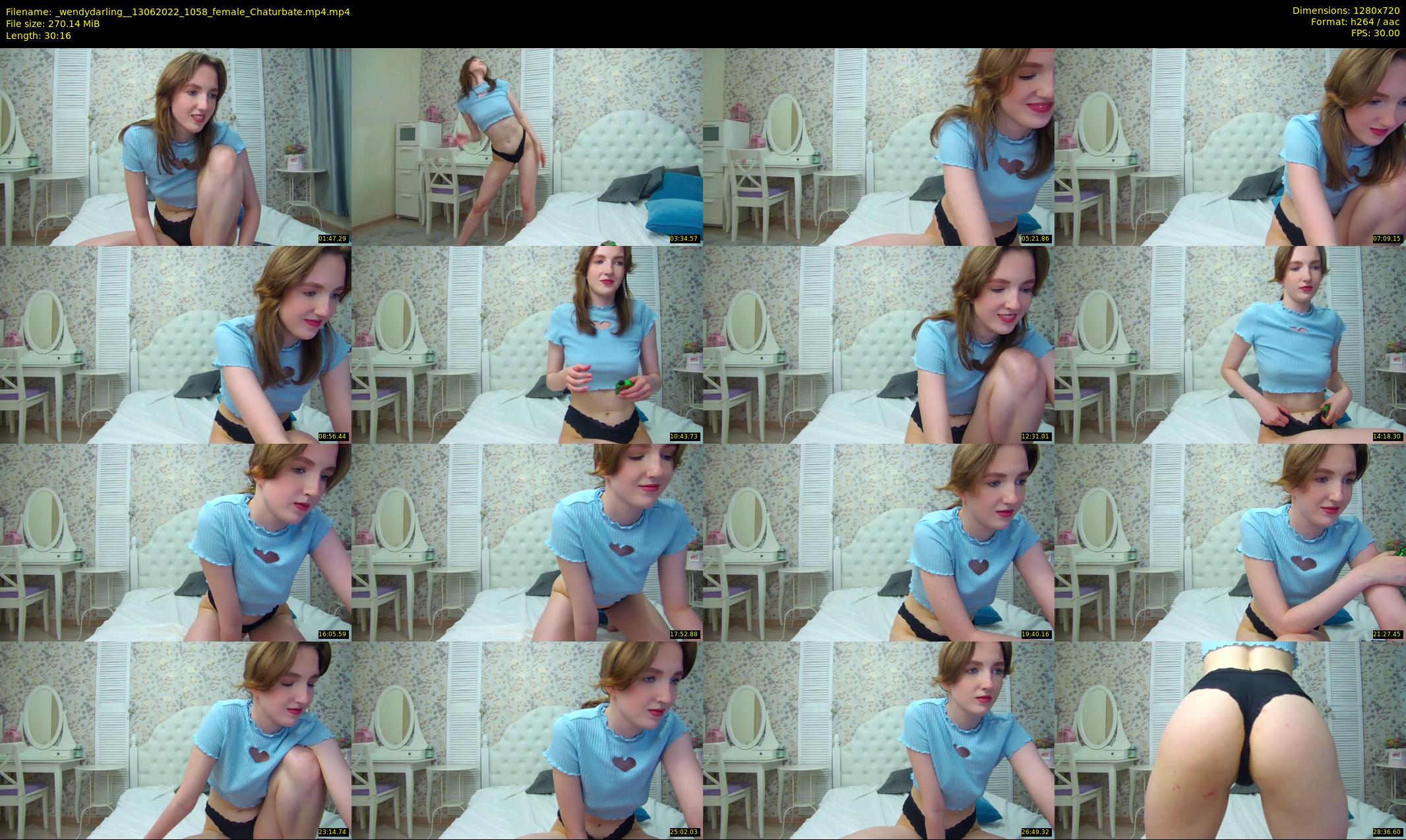 _wendydarling_ — 31 minute Chaturbate female cam show recording, 720p, Jun 13, 2022