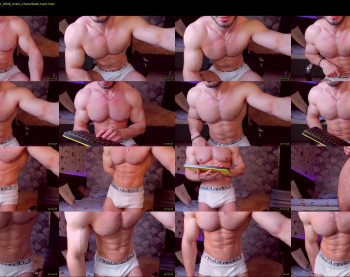adam_muscle_ — 54 minute Chaturbate male cam show recording, 1080p, Jun 13, 2022