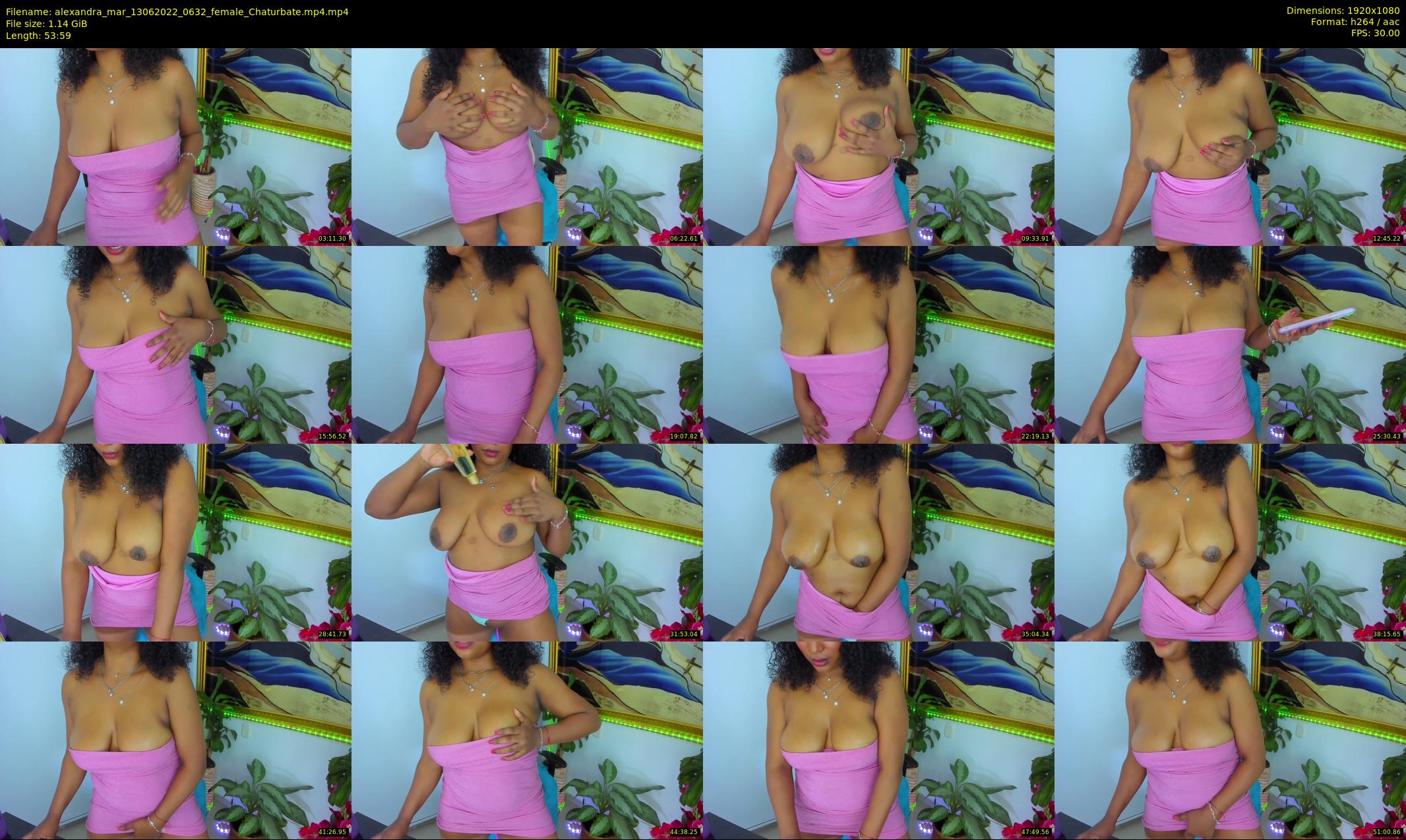 alexandra_mar — 54 minute Chaturbate female cam show recording, 1080p, Jun 13, 2022