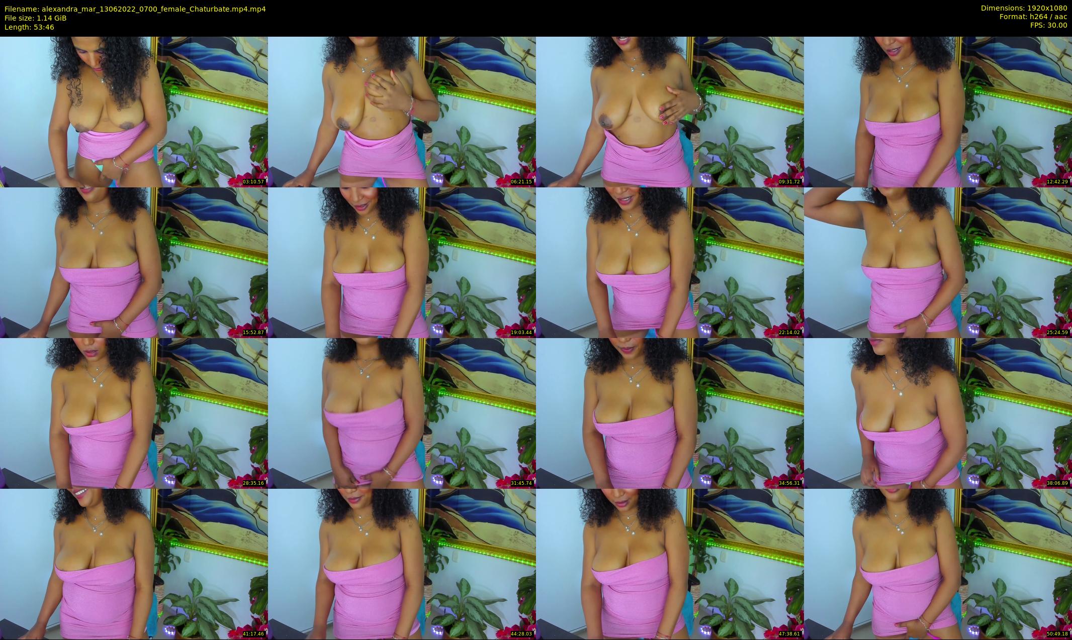 alexandra_mar — 54 minute Chaturbate female cam show recording, 1080p, Jun 13, 2022