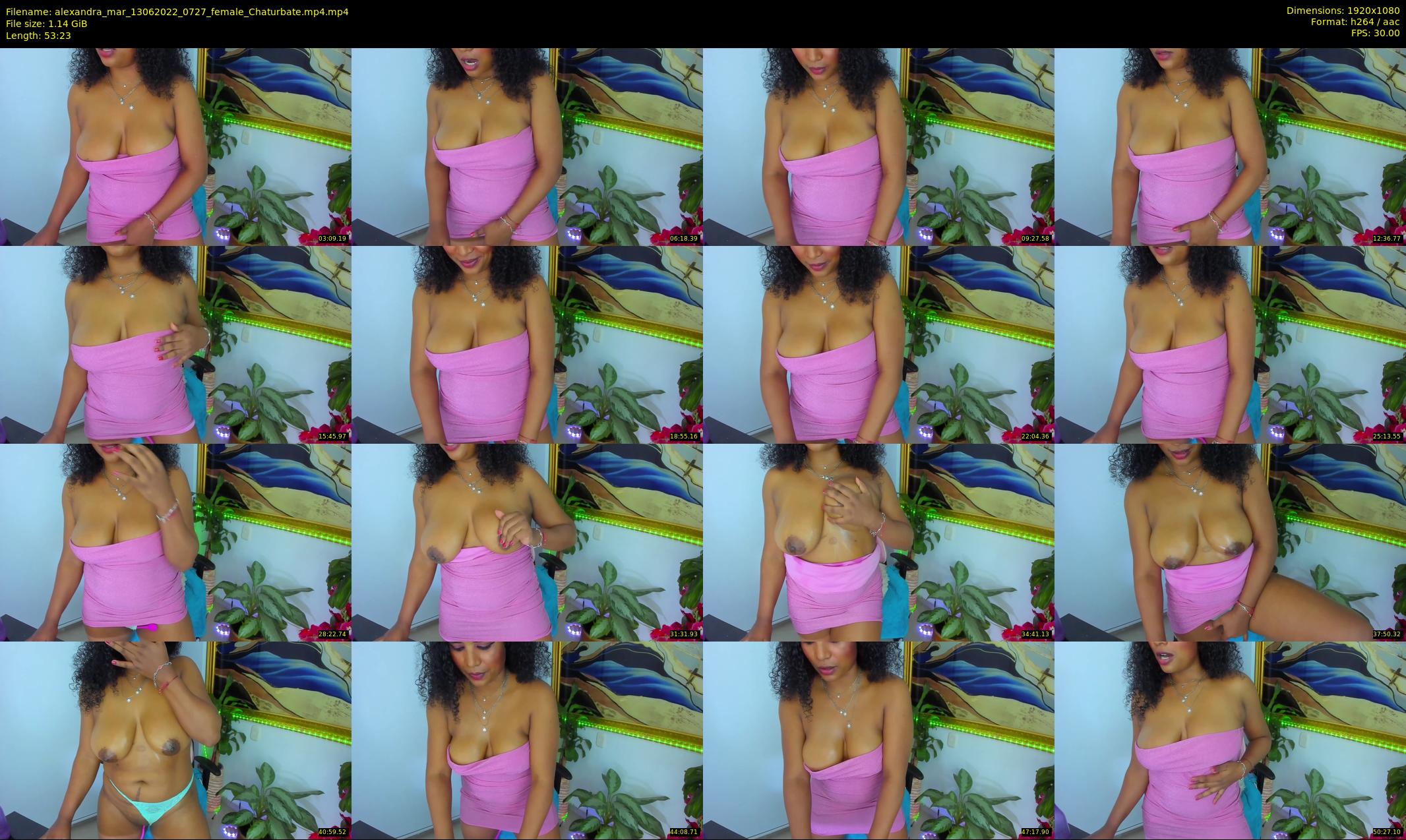 alexandra_mar — 54 minute Chaturbate female cam show recording, 1080p, Jun 13, 2022