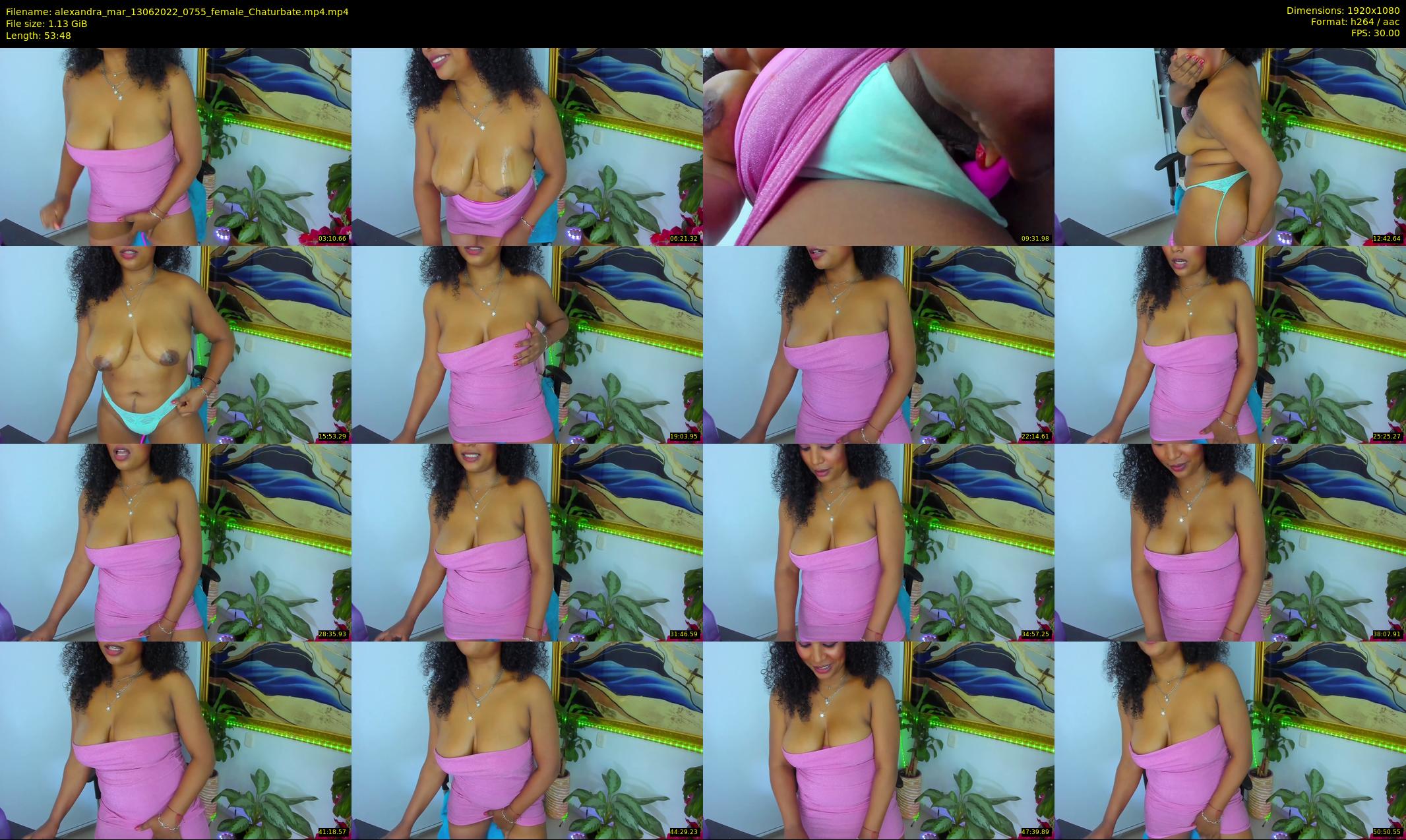 alexandra_mar — 54 minute Chaturbate female cam show recording, 1080p, Jun 13, 2022