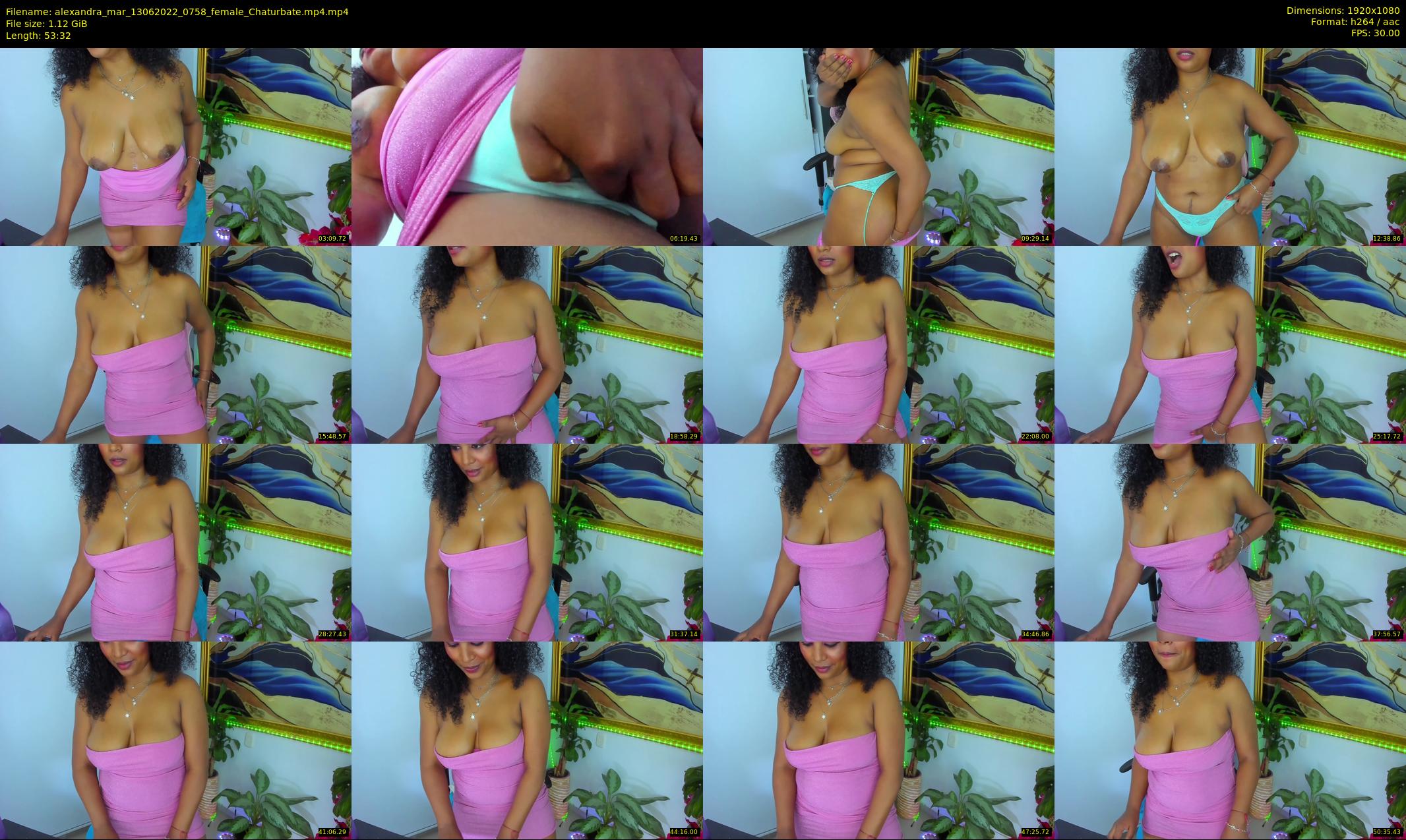 alexandra_mar — 54 minute Chaturbate female cam show recording, 1080p, Jun 13, 2022