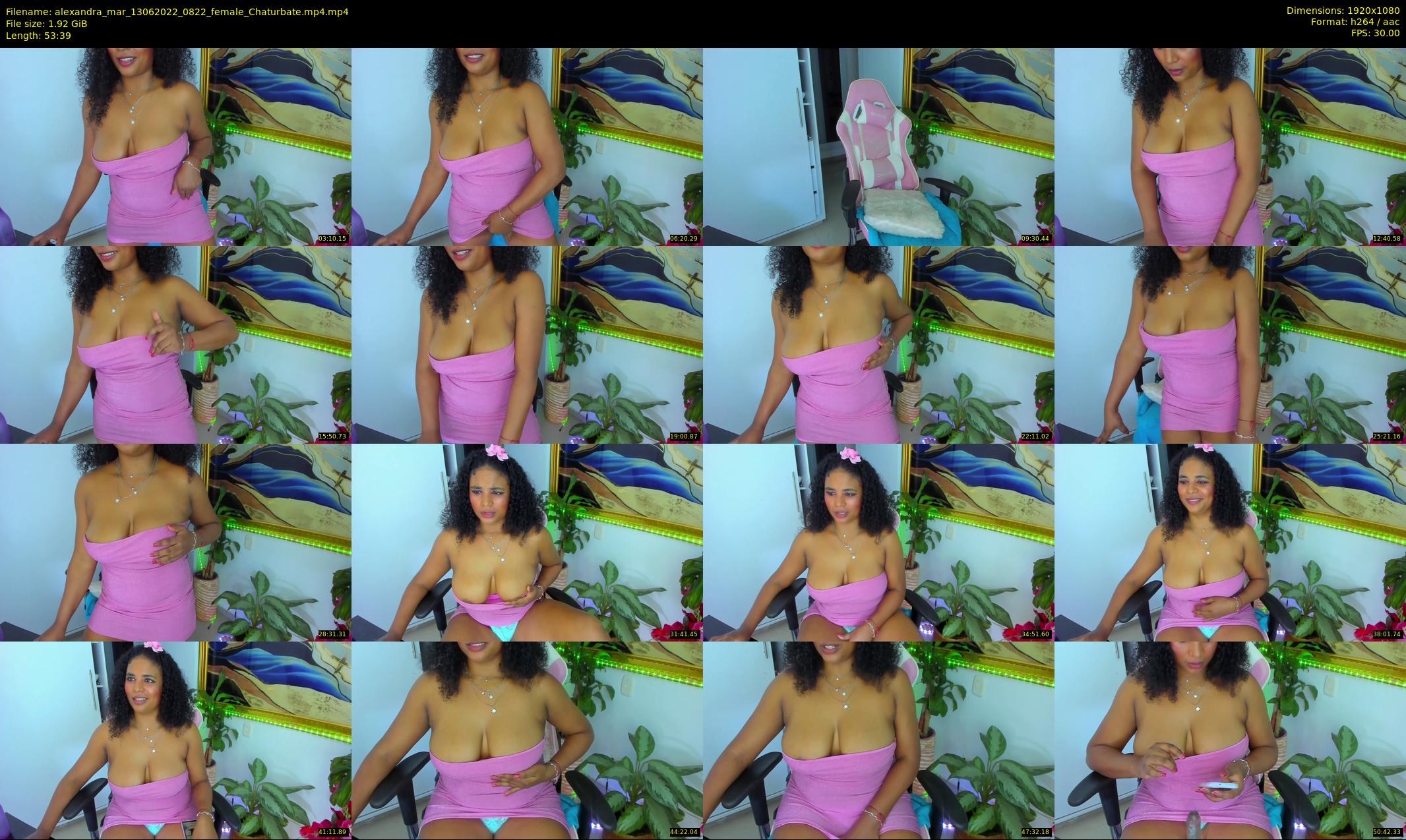 alexandra_mar — 54 minute Chaturbate female cam show recording, 1080p, Jun 13, 2022
