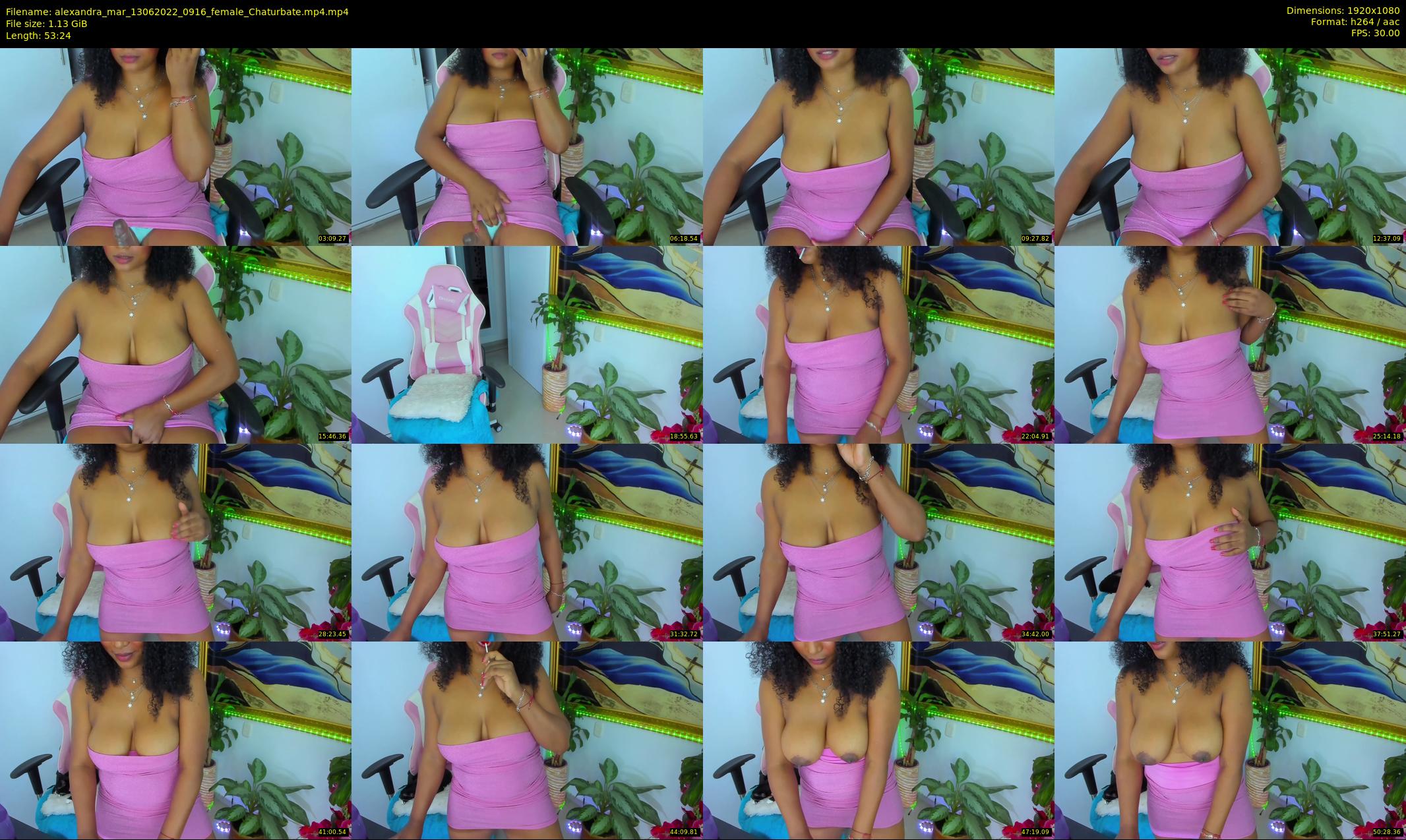alexandra_mar — 54 minute Chaturbate female cam show recording, 1080p, Jun 13, 2022