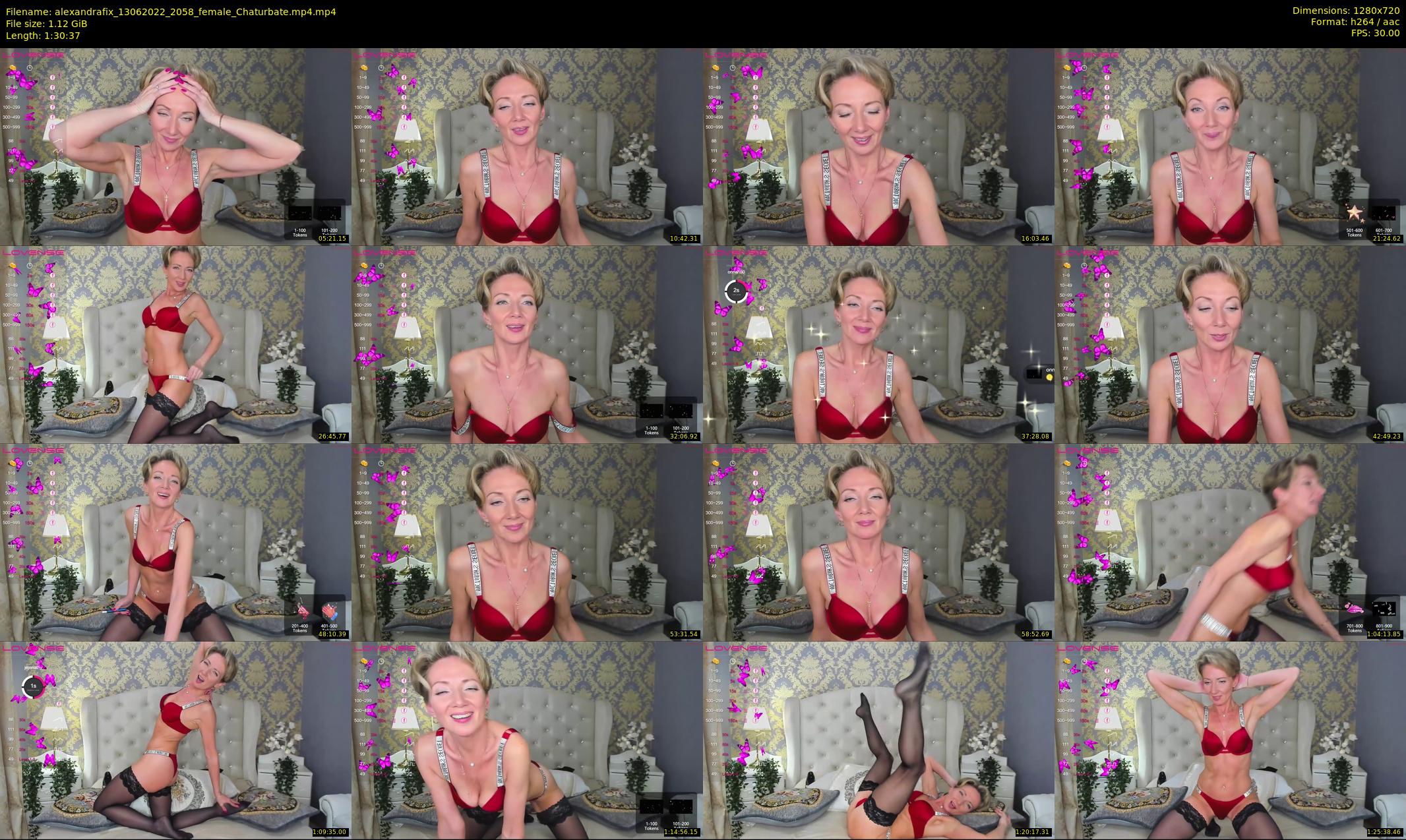 alexandrafix — 91 minute Chaturbate female cam show recording, 720p, Jun 13, 2022