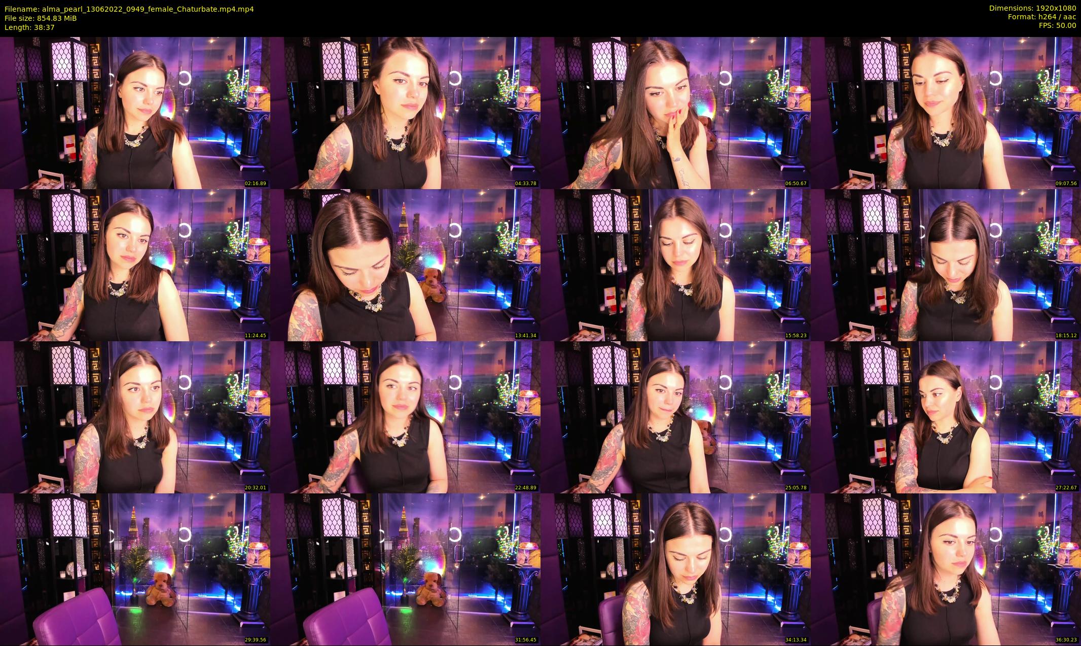 alma_pearl — 39 minute Chaturbate female cam show recording, 1080p, Jun 13, 2022