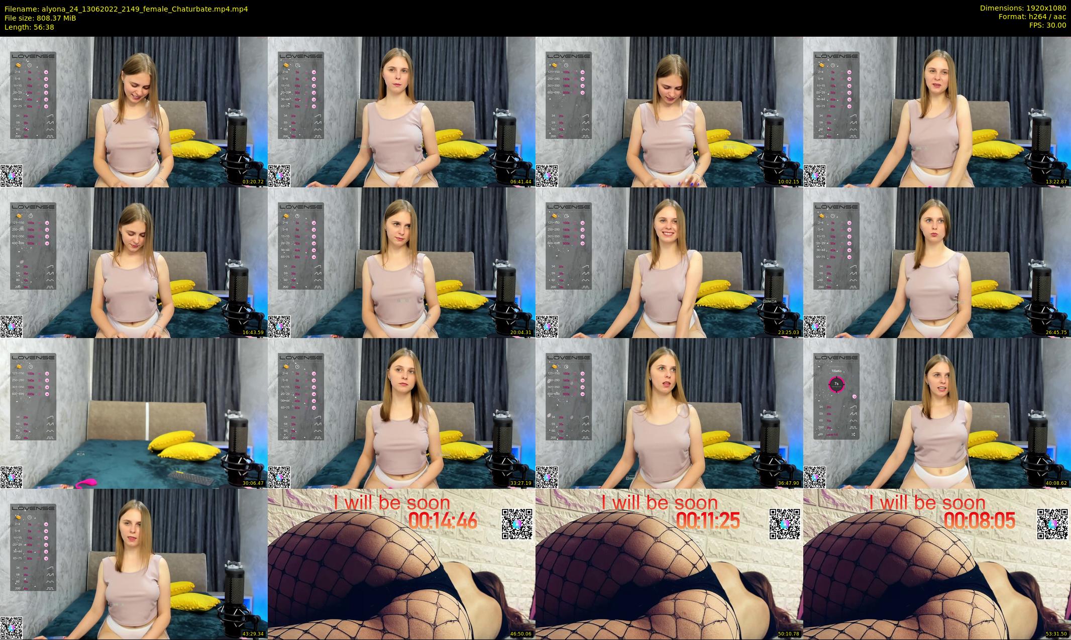 alyona_24 — 57 minute Chaturbate female cam show recording, 1080p, Jun 13, 2022