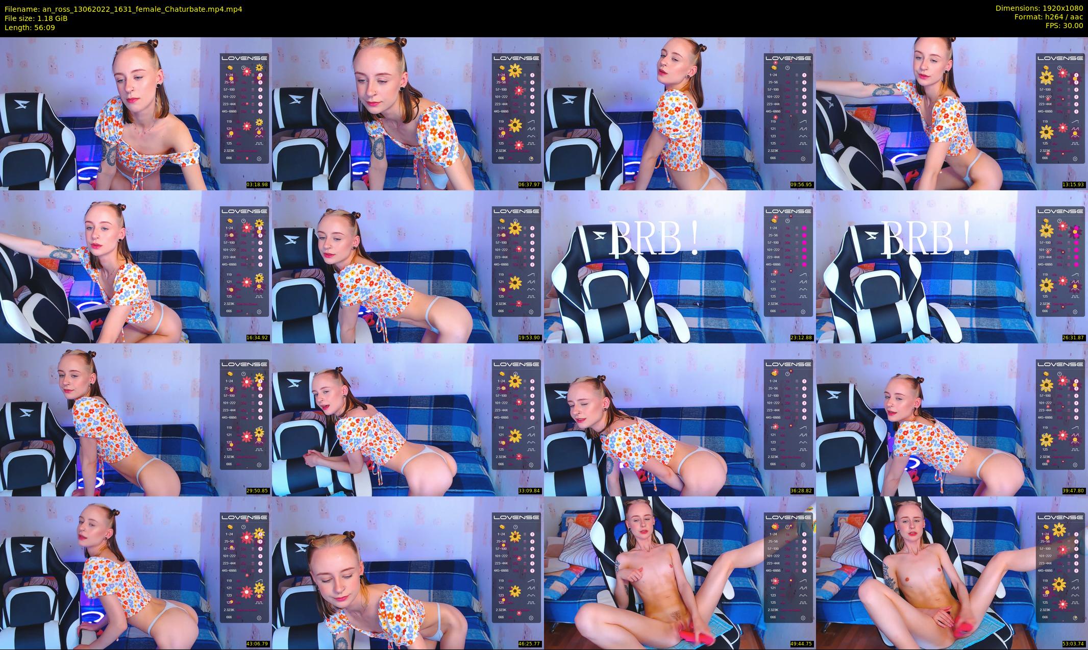 an_ross — 57 minute Chaturbate female cam show recording, 1080p, Jun 13, 2022