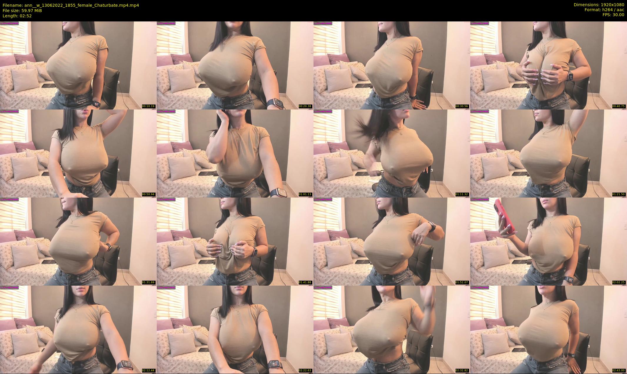 ann__w — 3 minute Chaturbate female cam show recording, 1080p, Jun 13, 2022