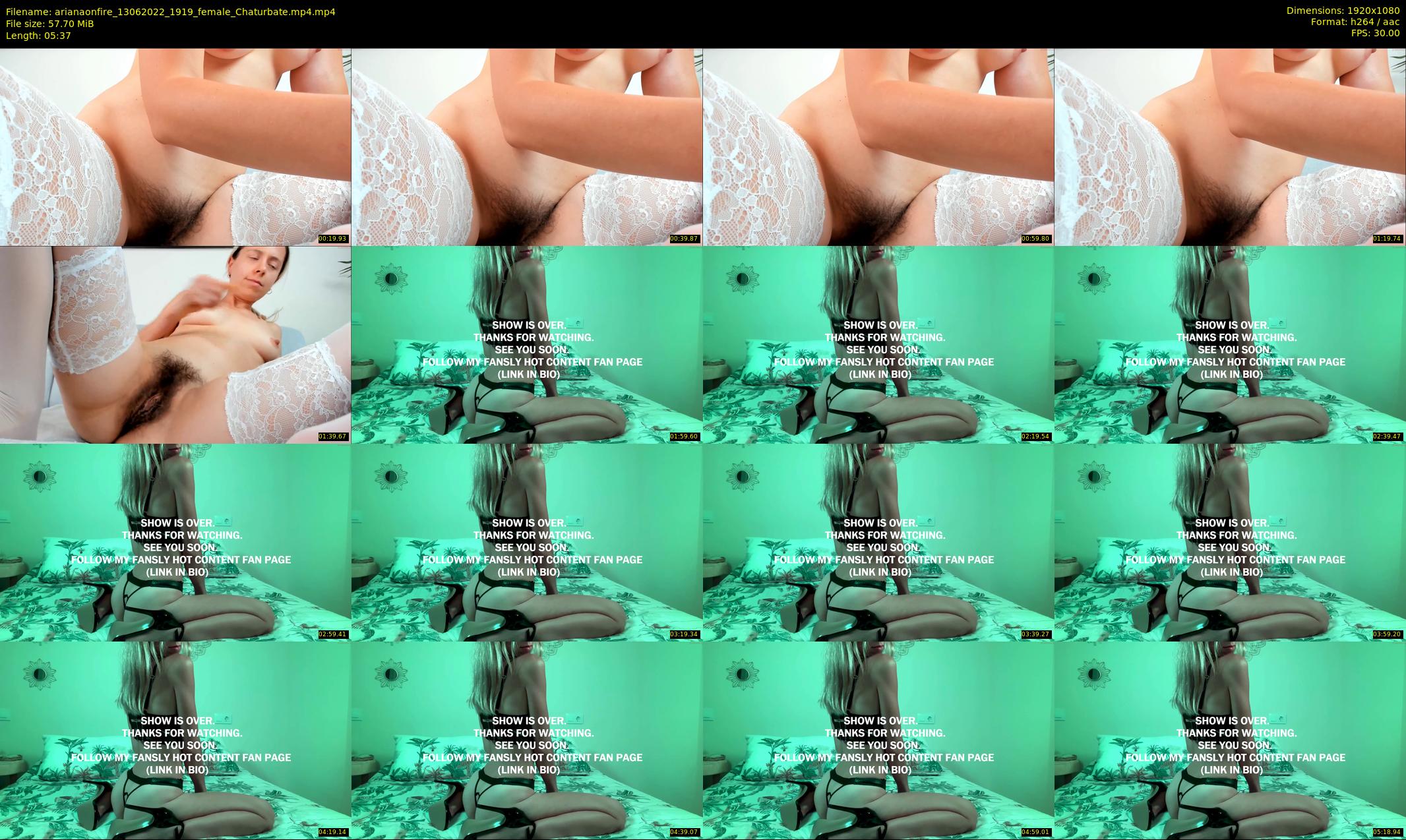 arianaonfire — 6 minute Chaturbate couple cam show recording, 1080p, Jun 13, 2022