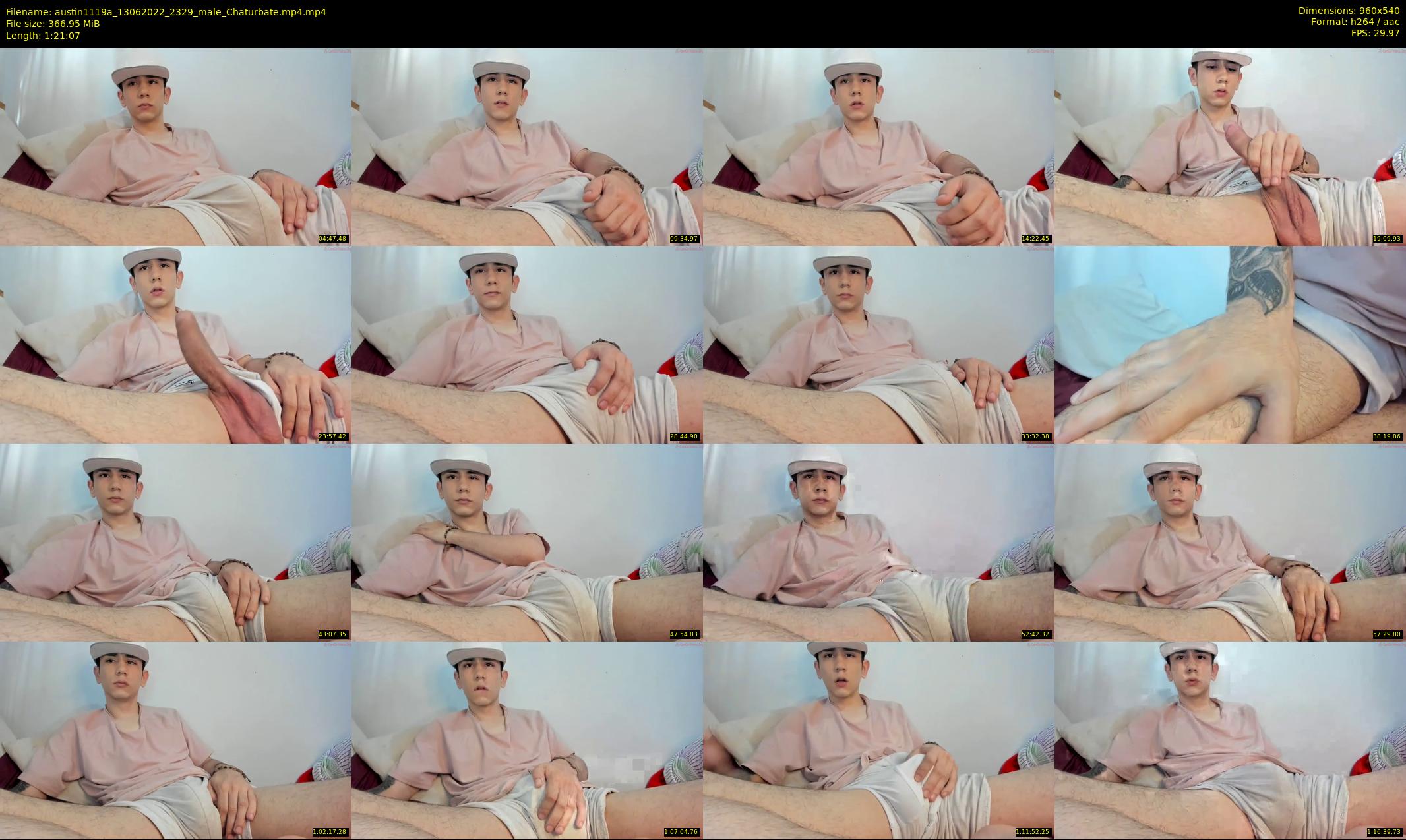 austin1119a — 82 minute Chaturbate male cam show recording, 480p, Jun 13, 2022
