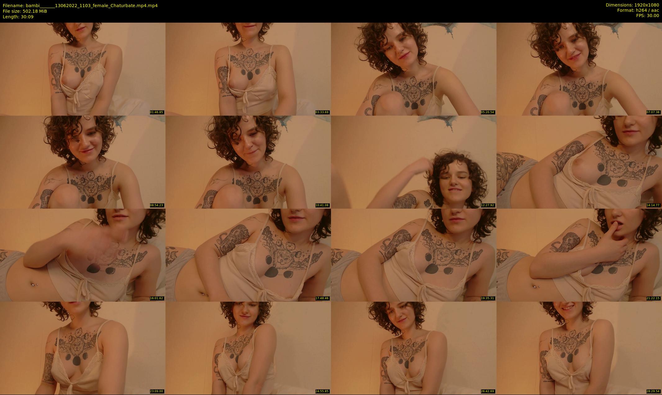 bambi______ — 31 minute Chaturbate female cam show recording, 1080p, Jun 13, 2022