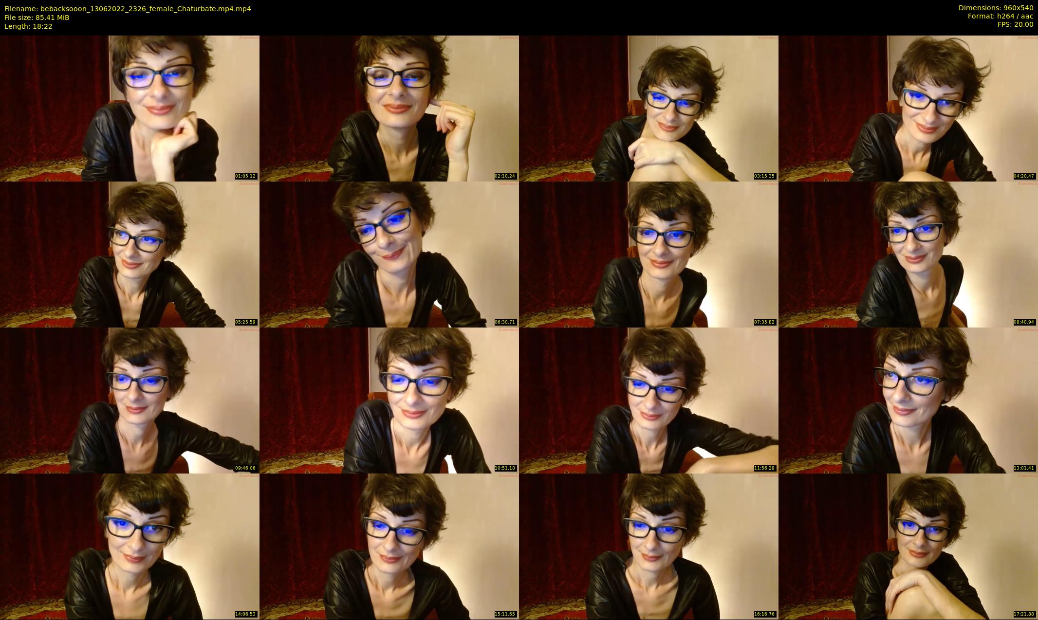 bebacksooon — 19 minute Chaturbate female cam show recording, 480p, Jun 13, 2022