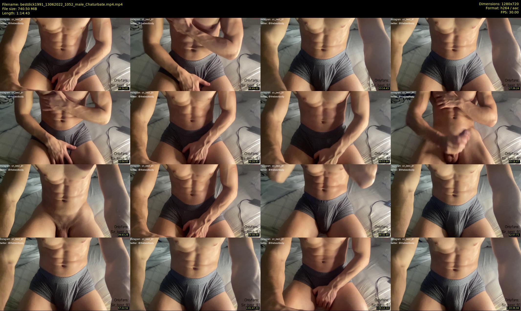 bestdick1991 — 75 minute Chaturbate male cam show recording, 720p, Jun 13, 2022