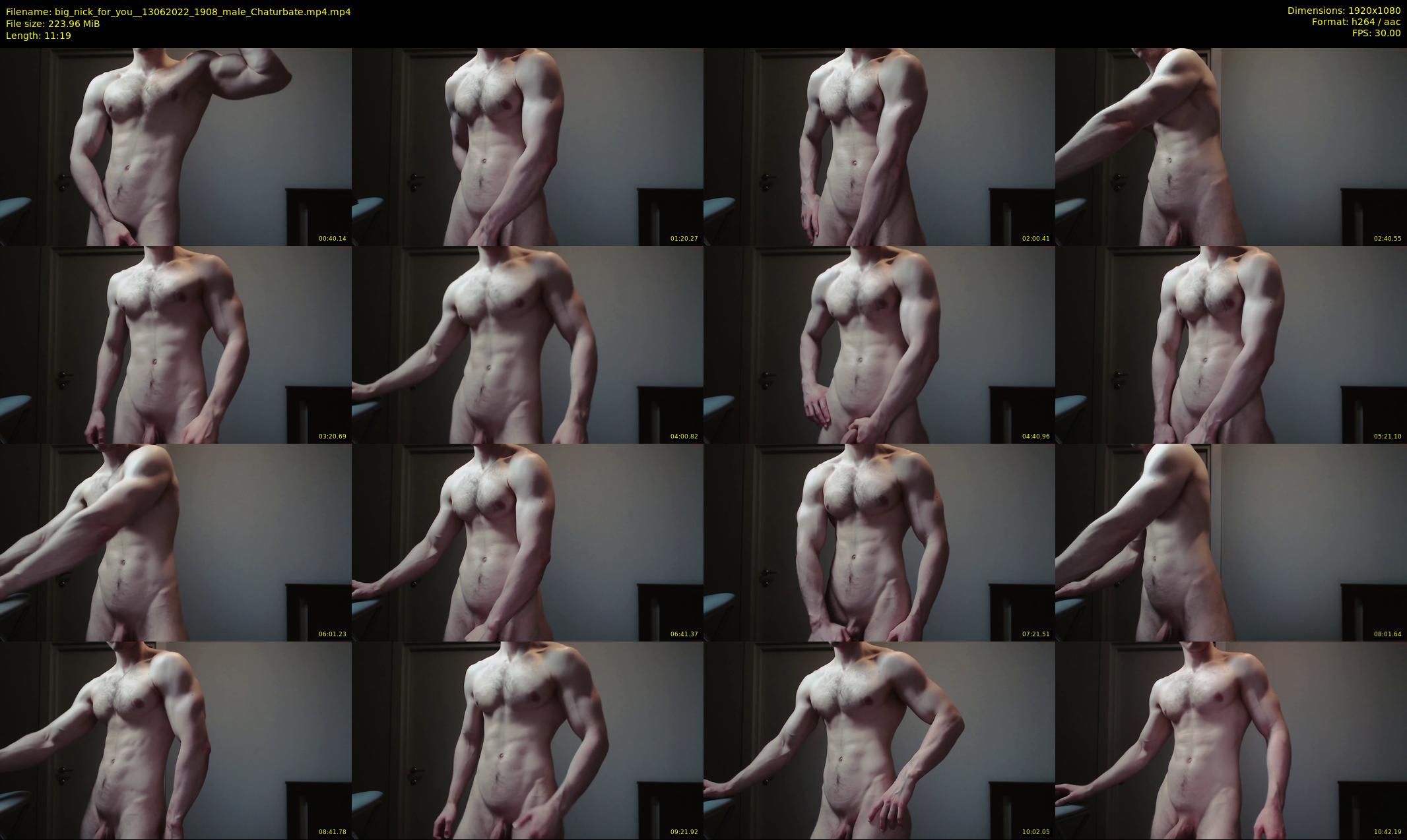 big_nick_for_you_ — 12 minute Chaturbate male cam show recording, 1080p, Jun 13, 2022