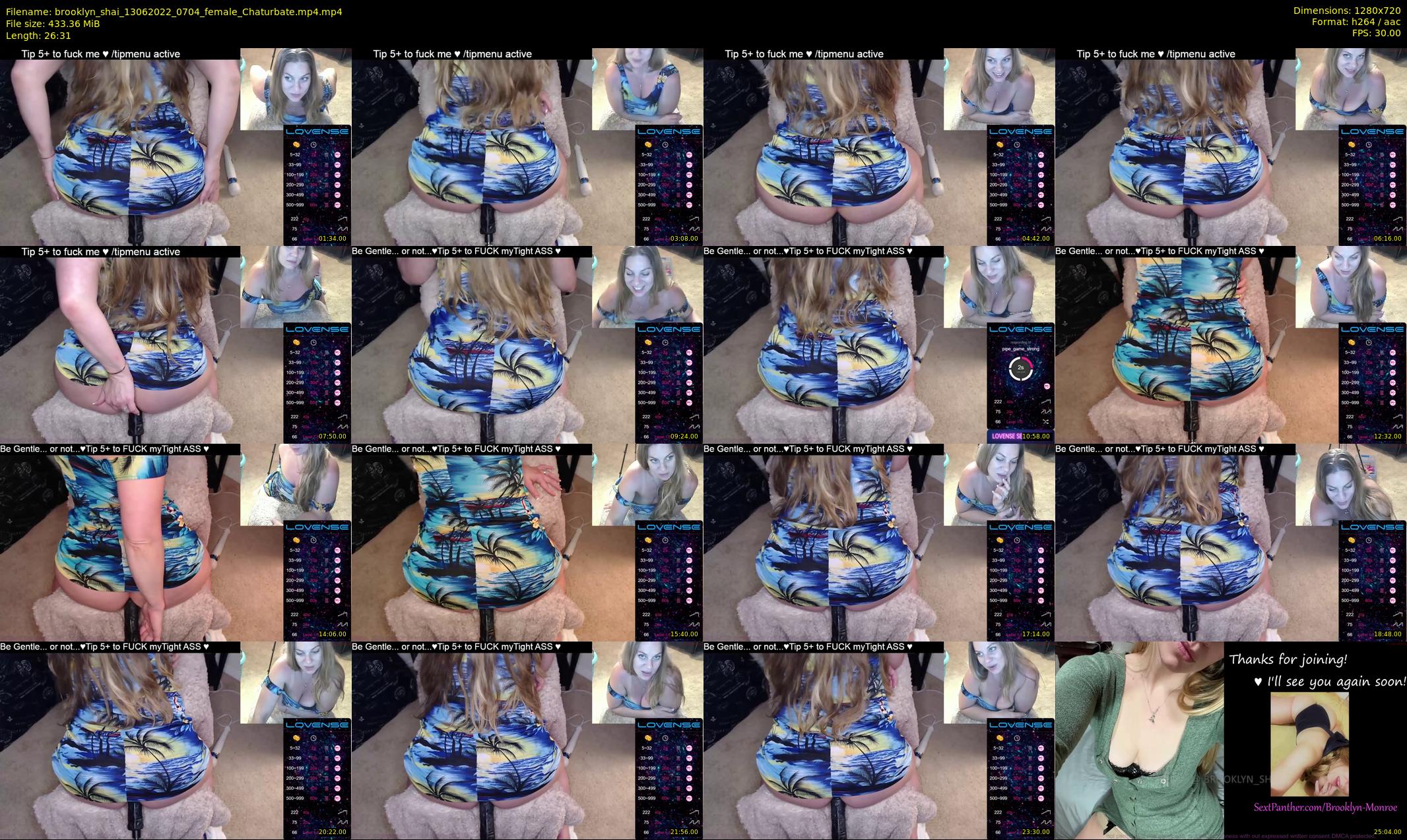 brooklyn_shai — 27 minute Chaturbate couple cam show recording, 720p, Jun 13, 2022