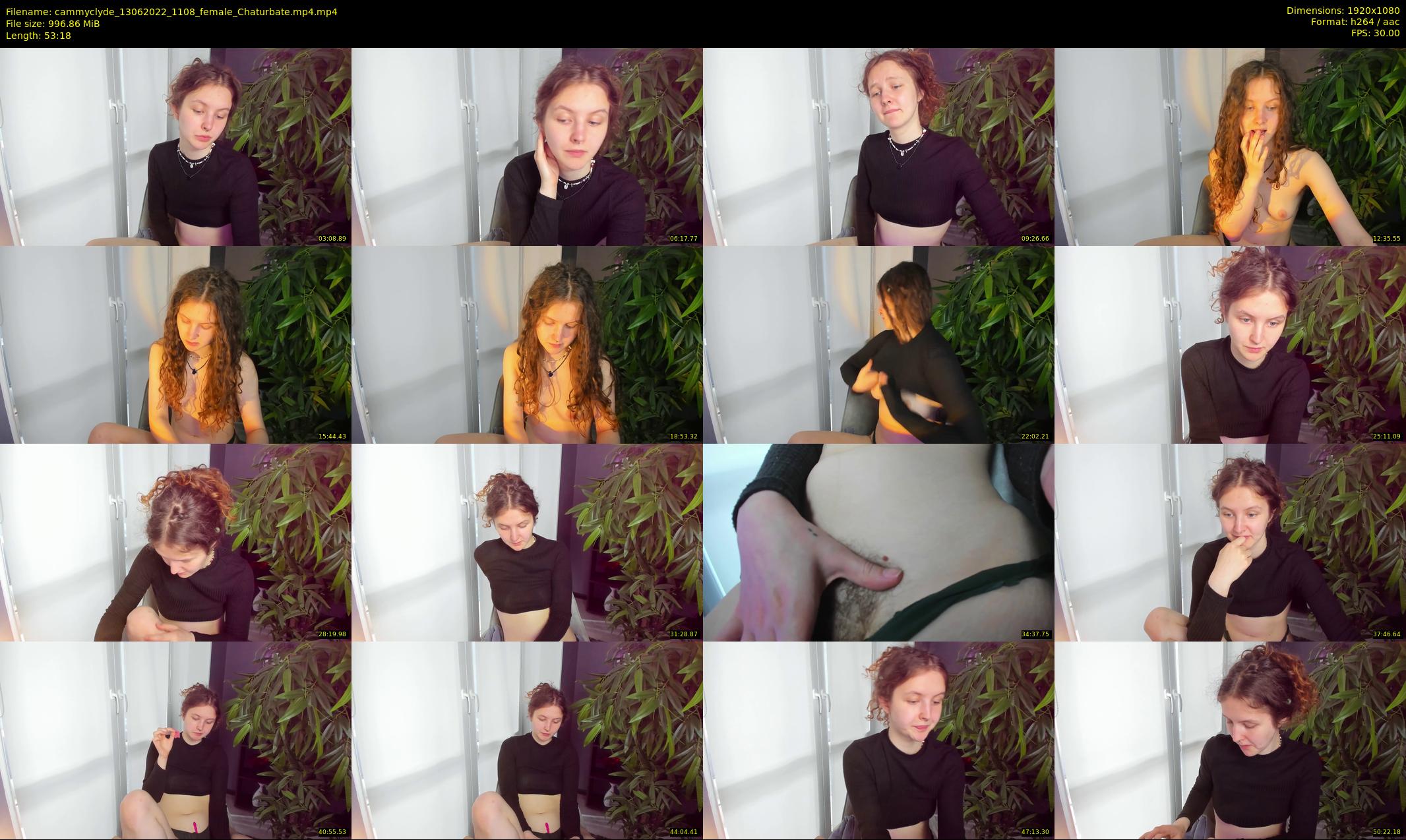 cammyclyde — 54 minute Chaturbate female cam show recording, 1080p, Jun 13, 2022