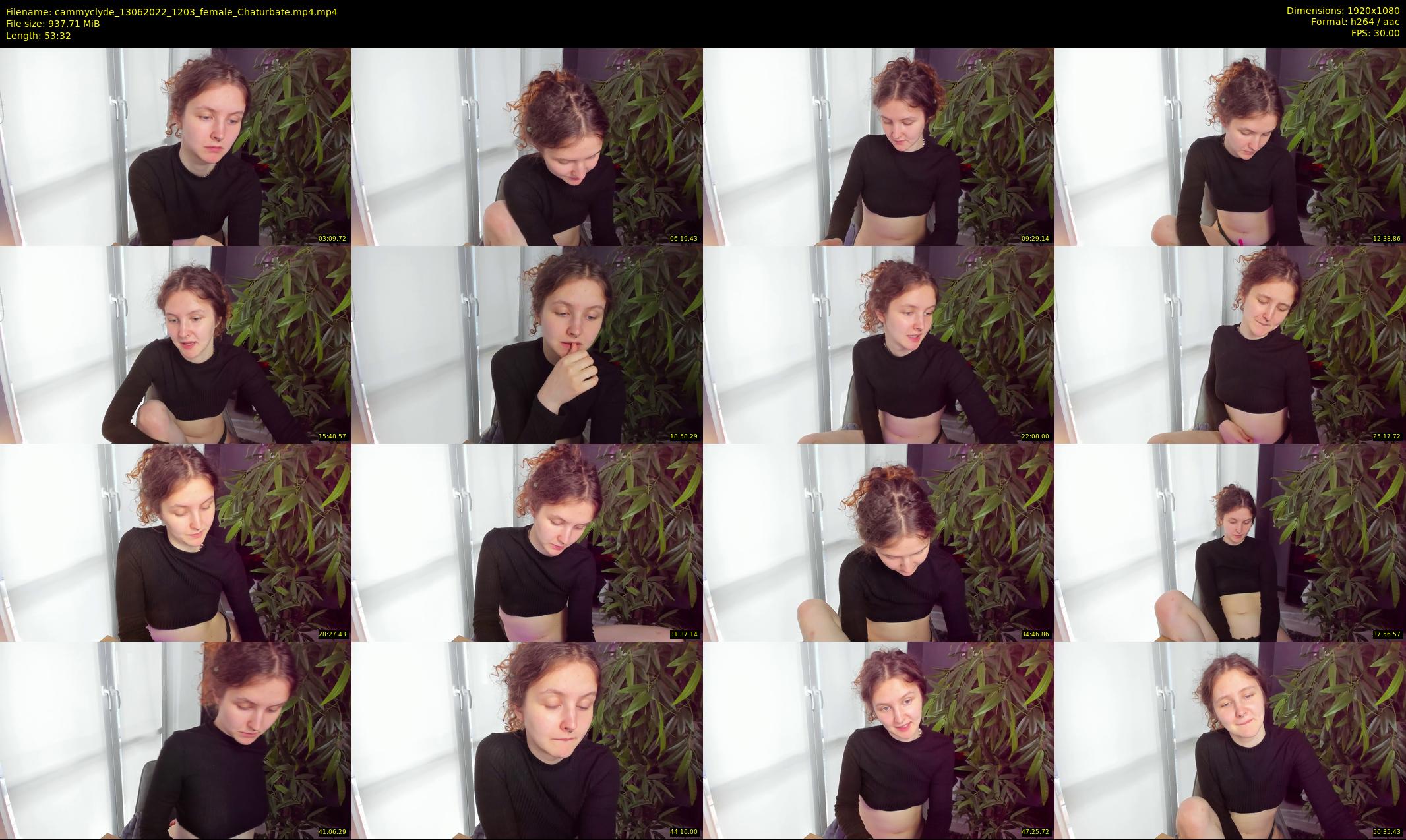cammyclyde — 54 minute Chaturbate female cam show recording, 1080p, Jun 13, 2022