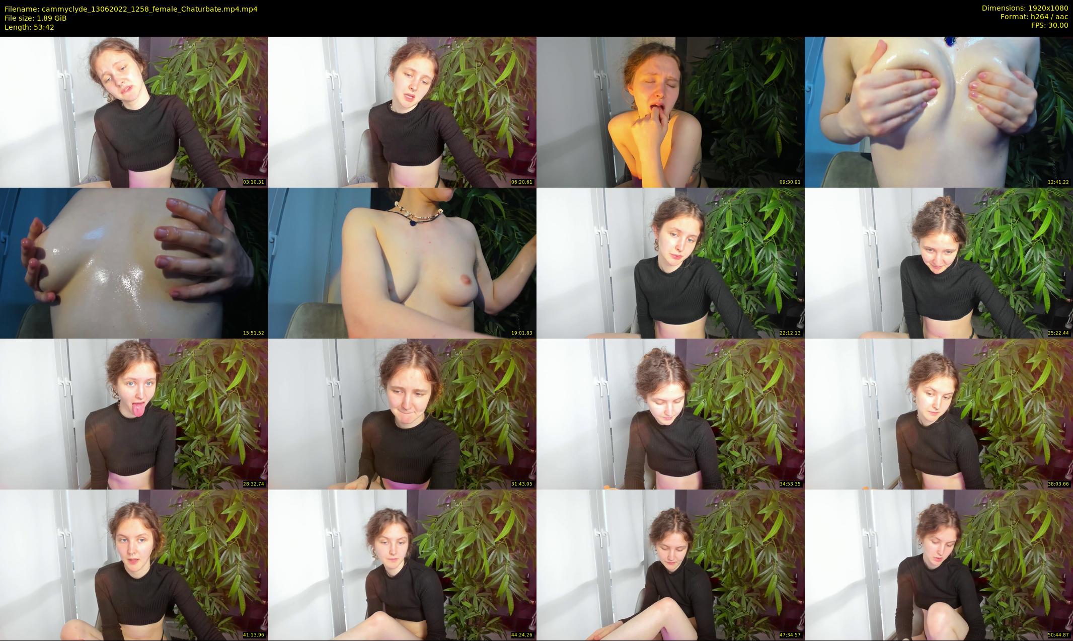 cammyclyde — 54 minute Chaturbate female cam show recording, 1080p, Jun 13, 2022