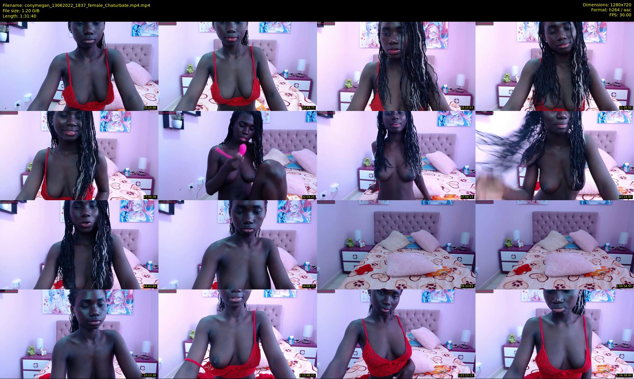 conymegan — 92 minute Chaturbate female cam show recording, 720p, Jun 13, 2022