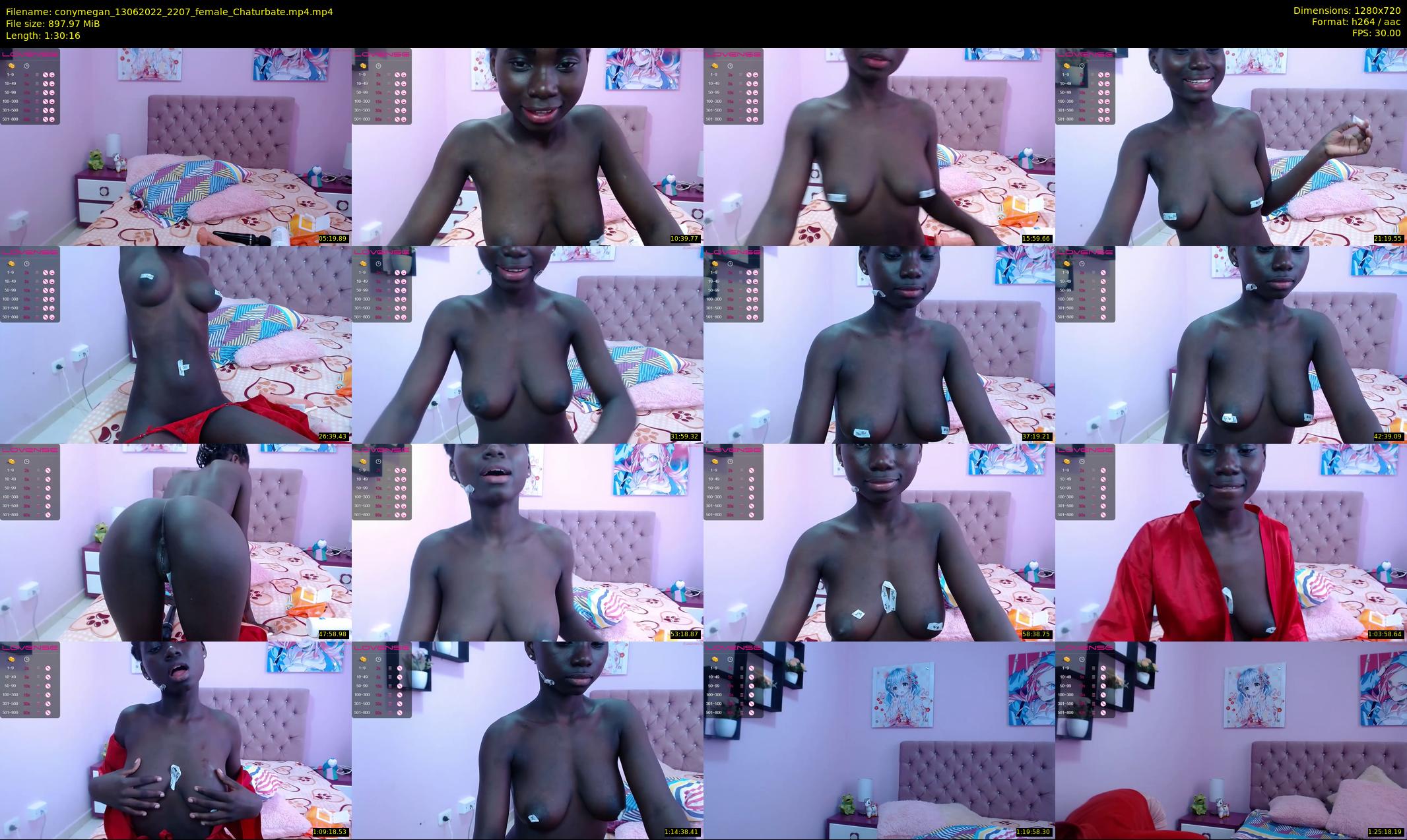 conymegan — 91 minute Chaturbate female cam show recording, 720p, Jun 13, 2022