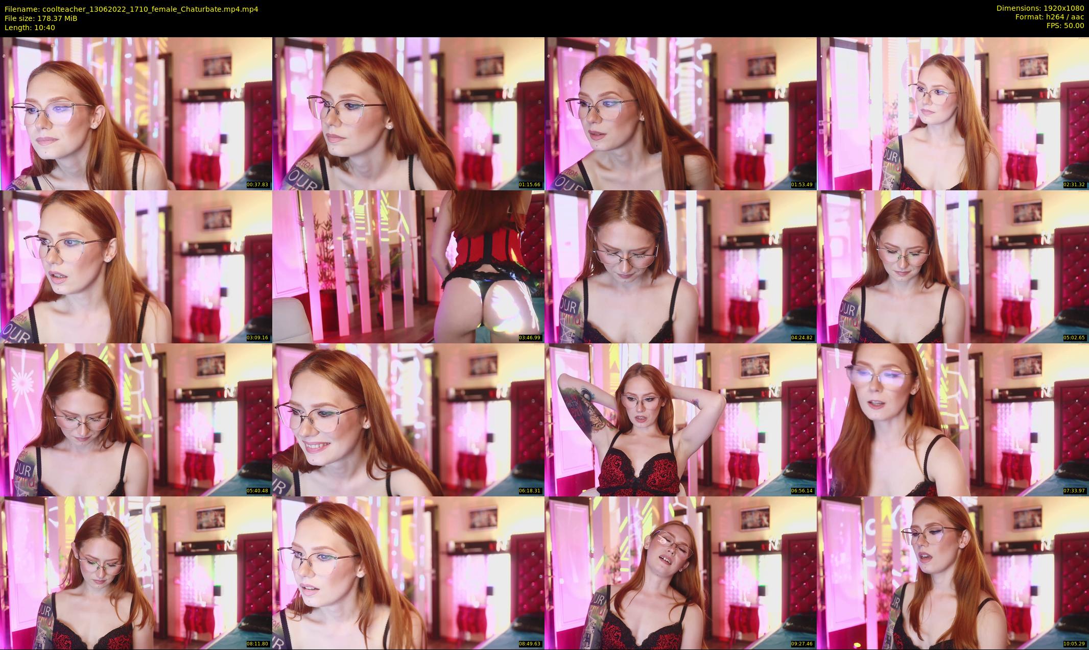 coolteacher — 11 minute Chaturbate female cam show recording, 1080p, Jun 13, 2022