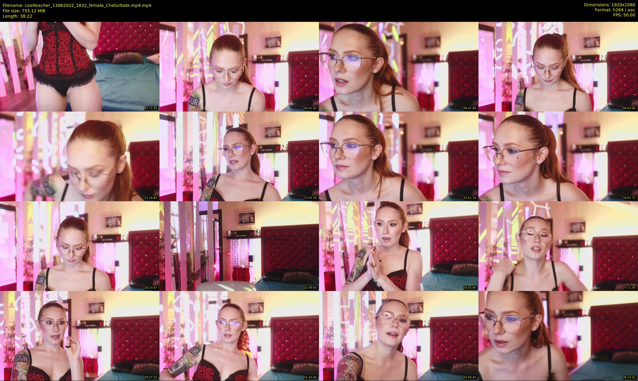 coolteacher — 39 minute Chaturbate female cam show recording, 1080p, Jun 13, 2022