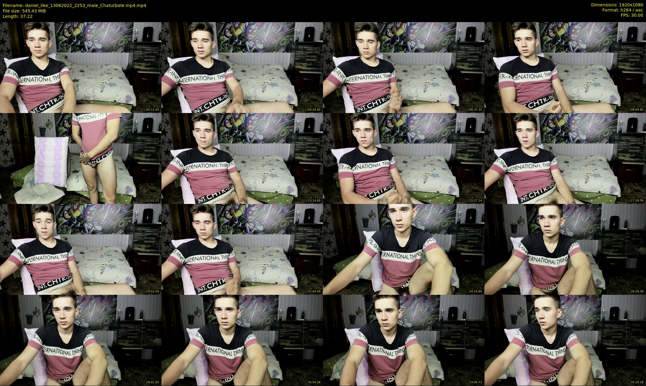 daniel_like — 38 minute Chaturbate male cam show recording, 1080p, Jun 13, 2022