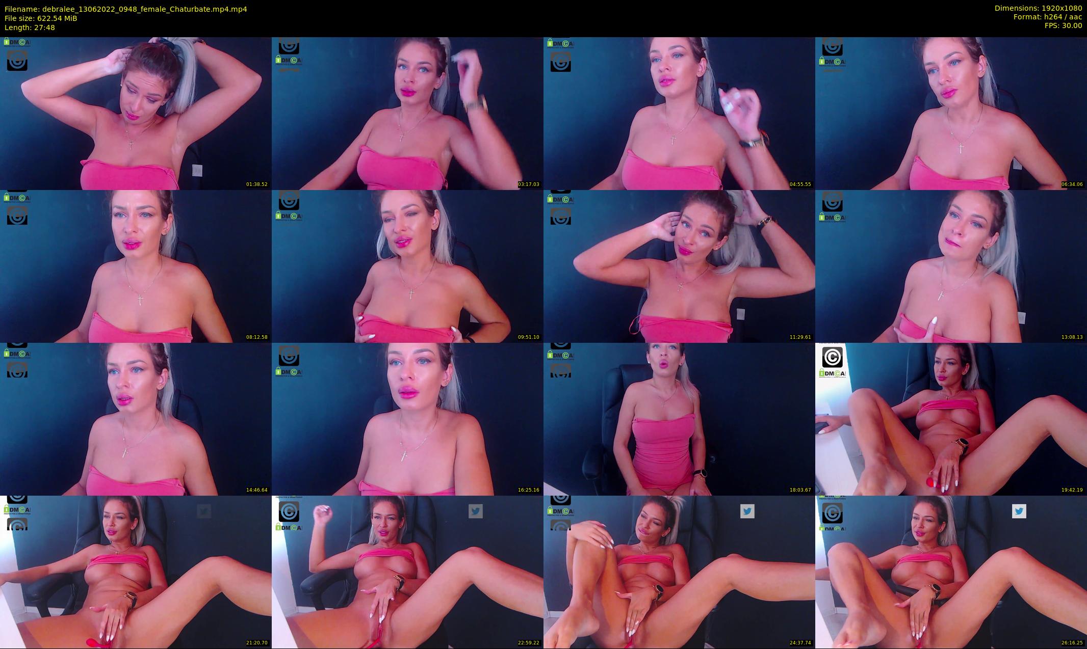 debralee — 28 minute Chaturbate female cam show recording, 1080p, Jun 13, 2022