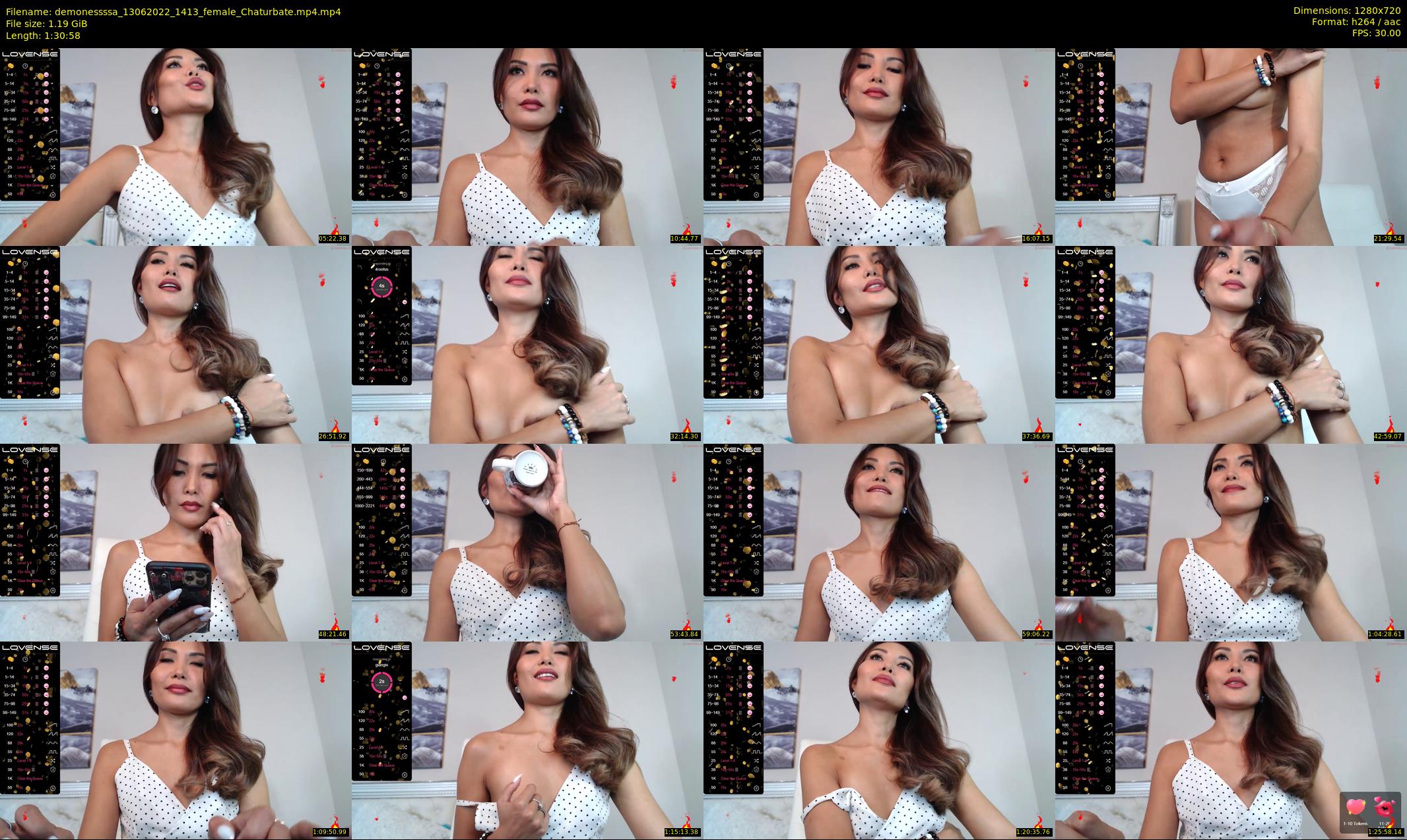 demonessssa — 91 minute Chaturbate female cam show recording, 720p, Jun 13, 2022