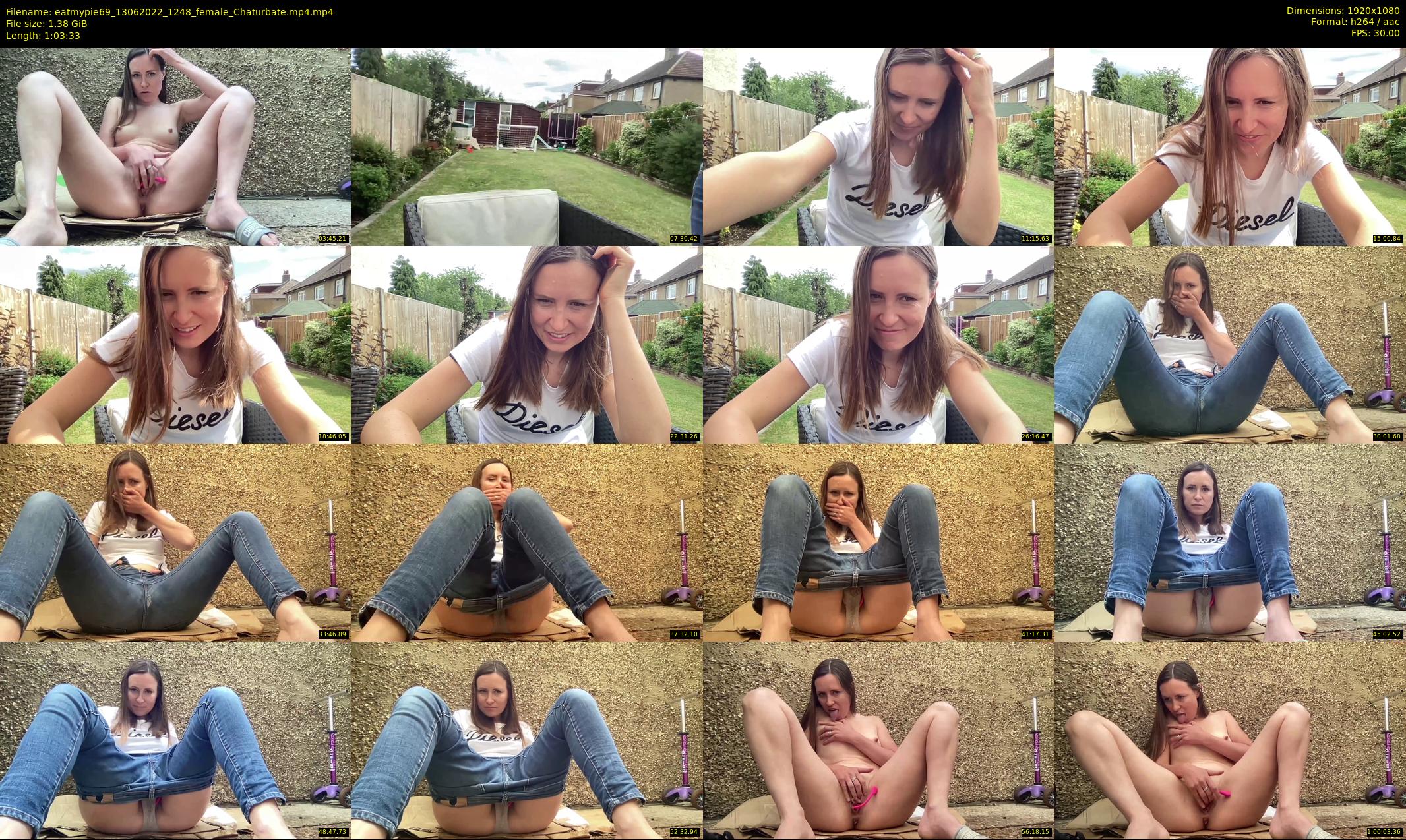 eatmypie69 — 64 minute Chaturbate female cam show recording, 1080p, Jun 13, 2022