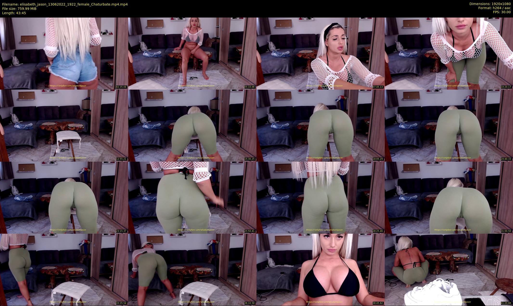 elisabeth_jason — 44 minute Chaturbate couple cam show recording, 1080p, Jun 13, 2022