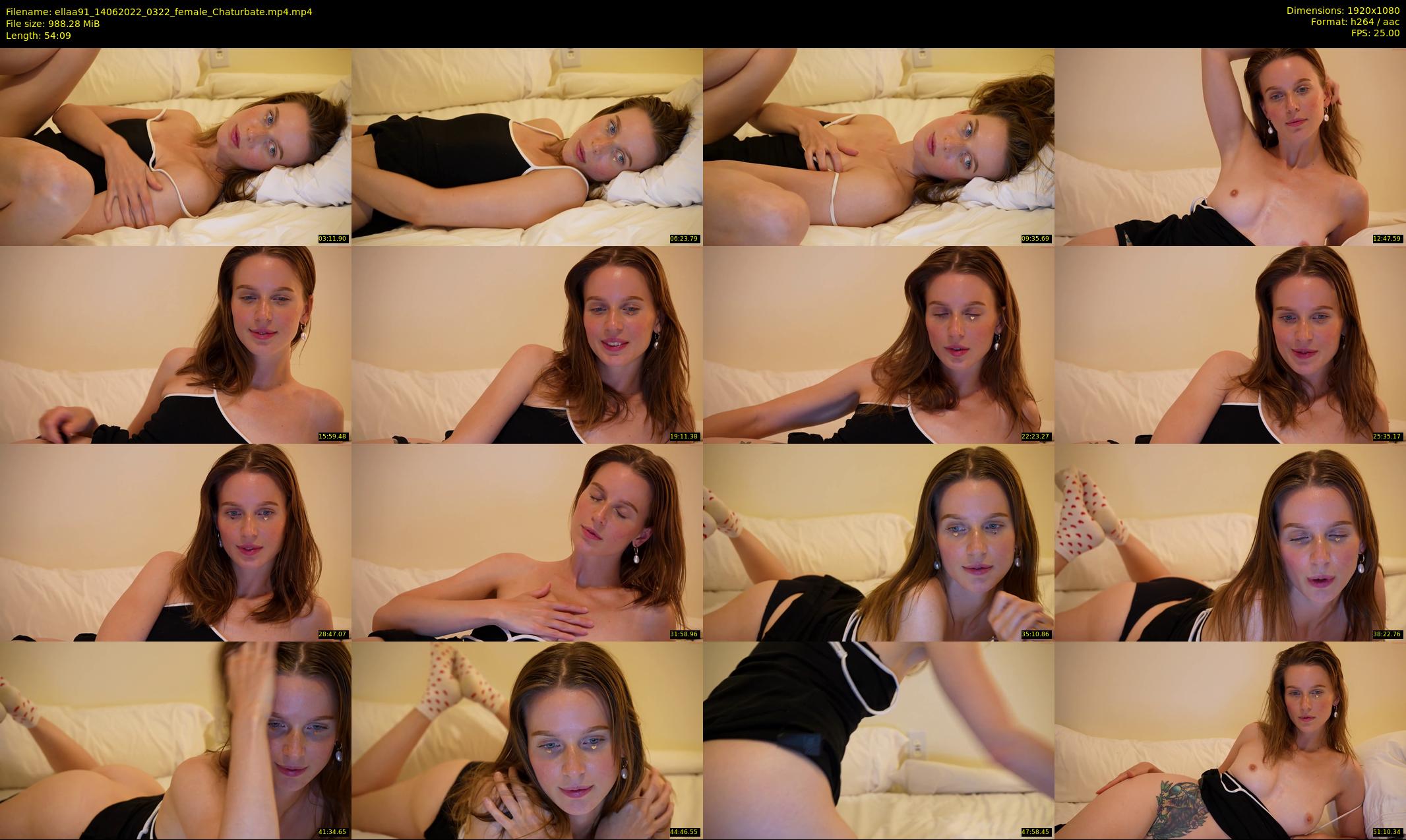 ellaa91 — 55 minute Chaturbate female cam show recording, 1080p, Jun 14, 2022