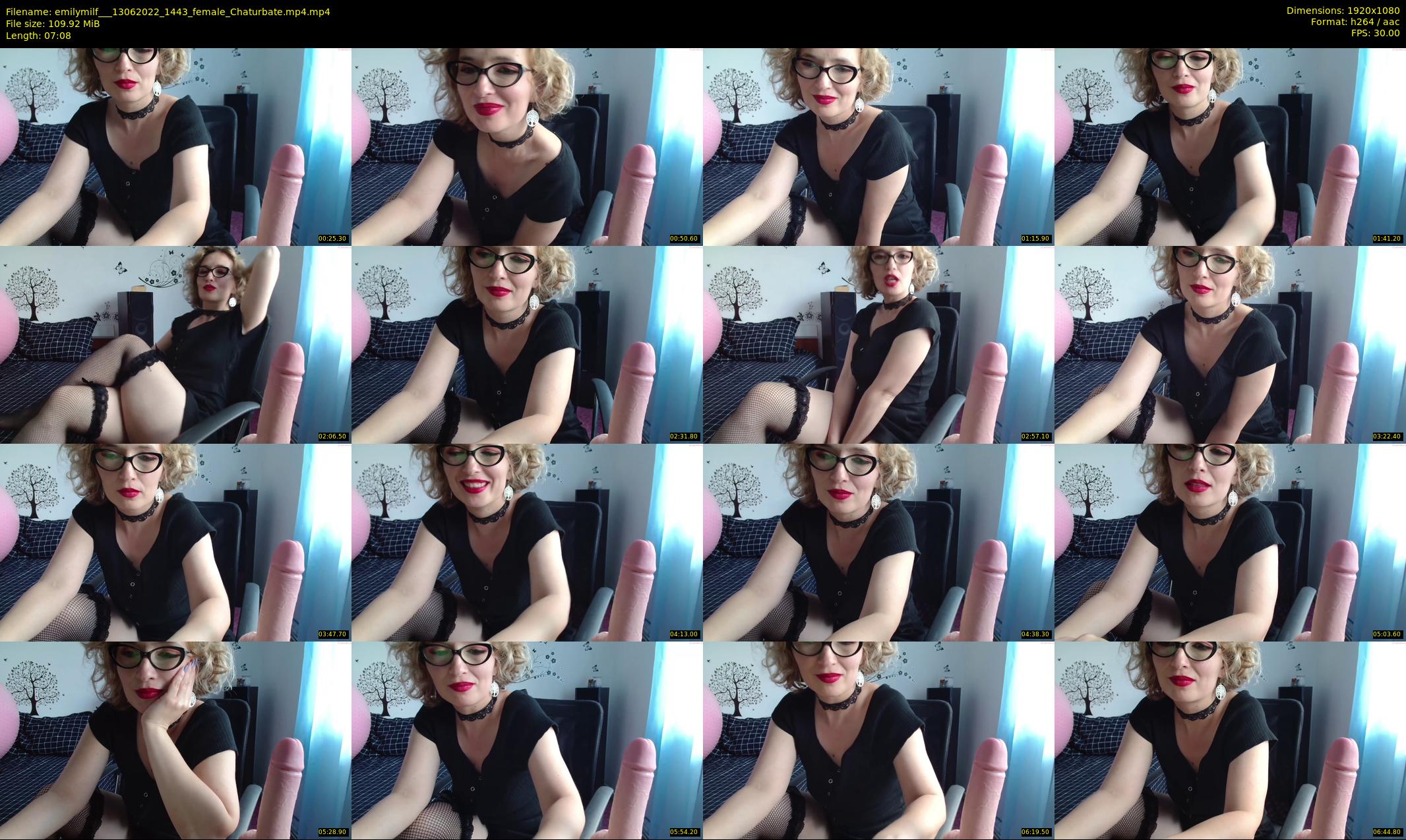 emilymilf__ — 8 minute Chaturbate female cam show recording, 1080p, Jun 13, 2022